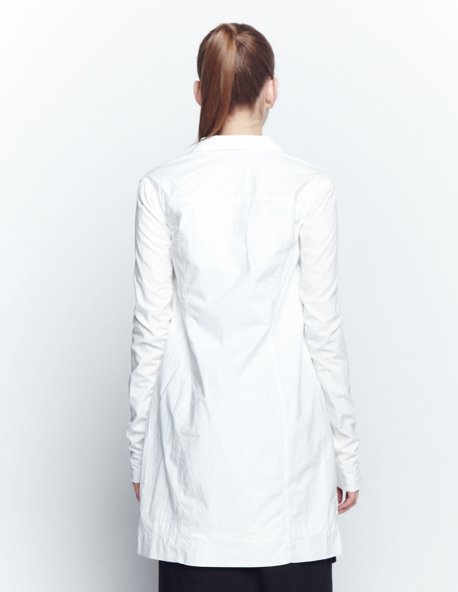 DRKSHDW by Rick Owens Плащ на скрытых пуговицах