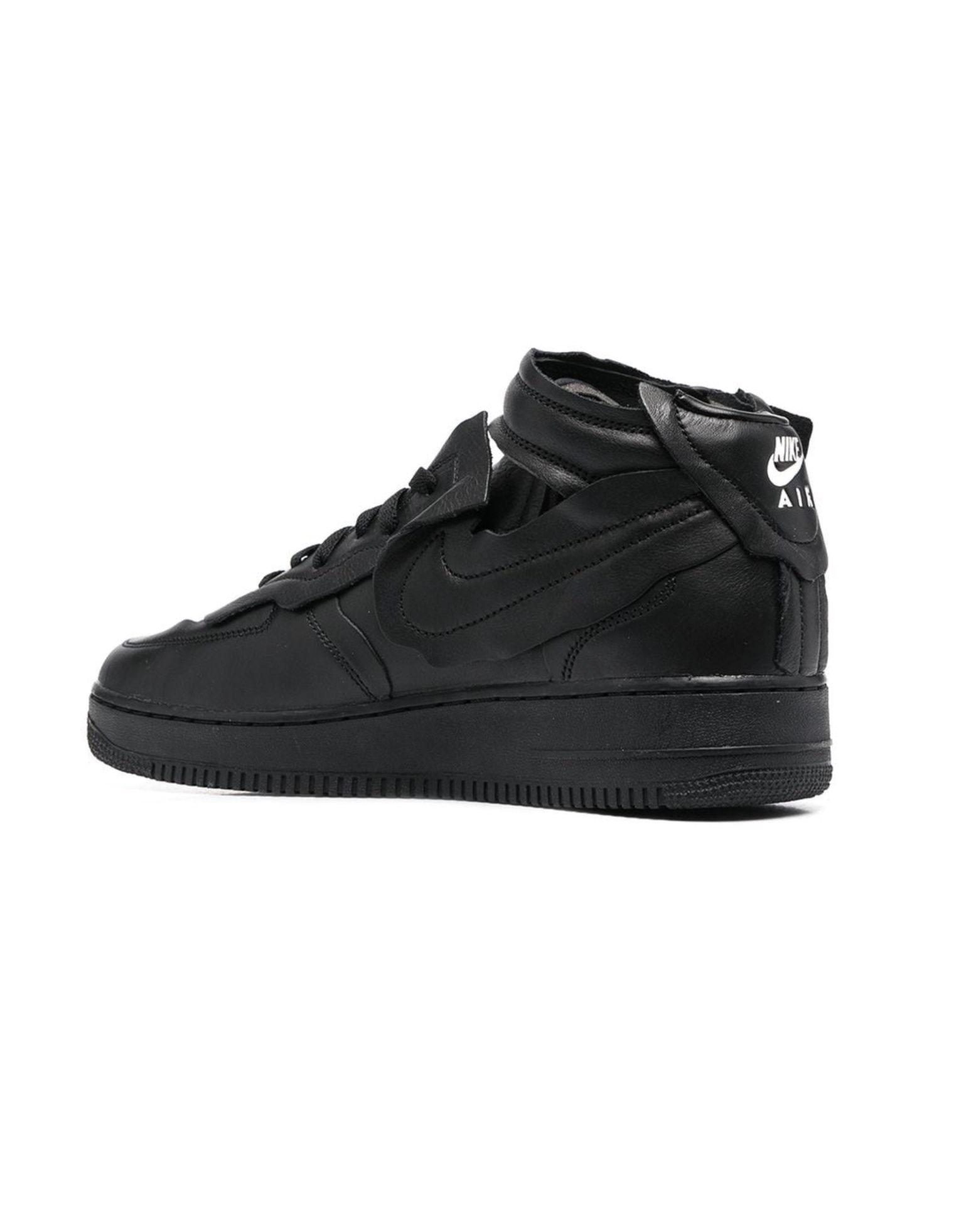 Comme des Garcons CdG Black Cut Off Nike Air Force 1 Sneakers