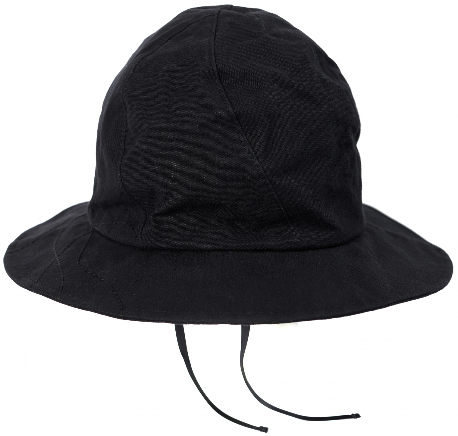 Y\'s Black hat with a paraffin finish