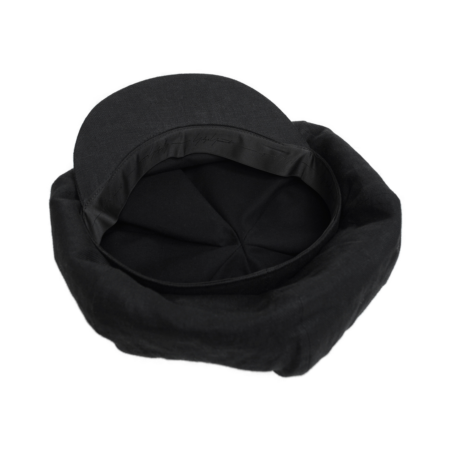 Yohji Yamamoto Black casquette hat
