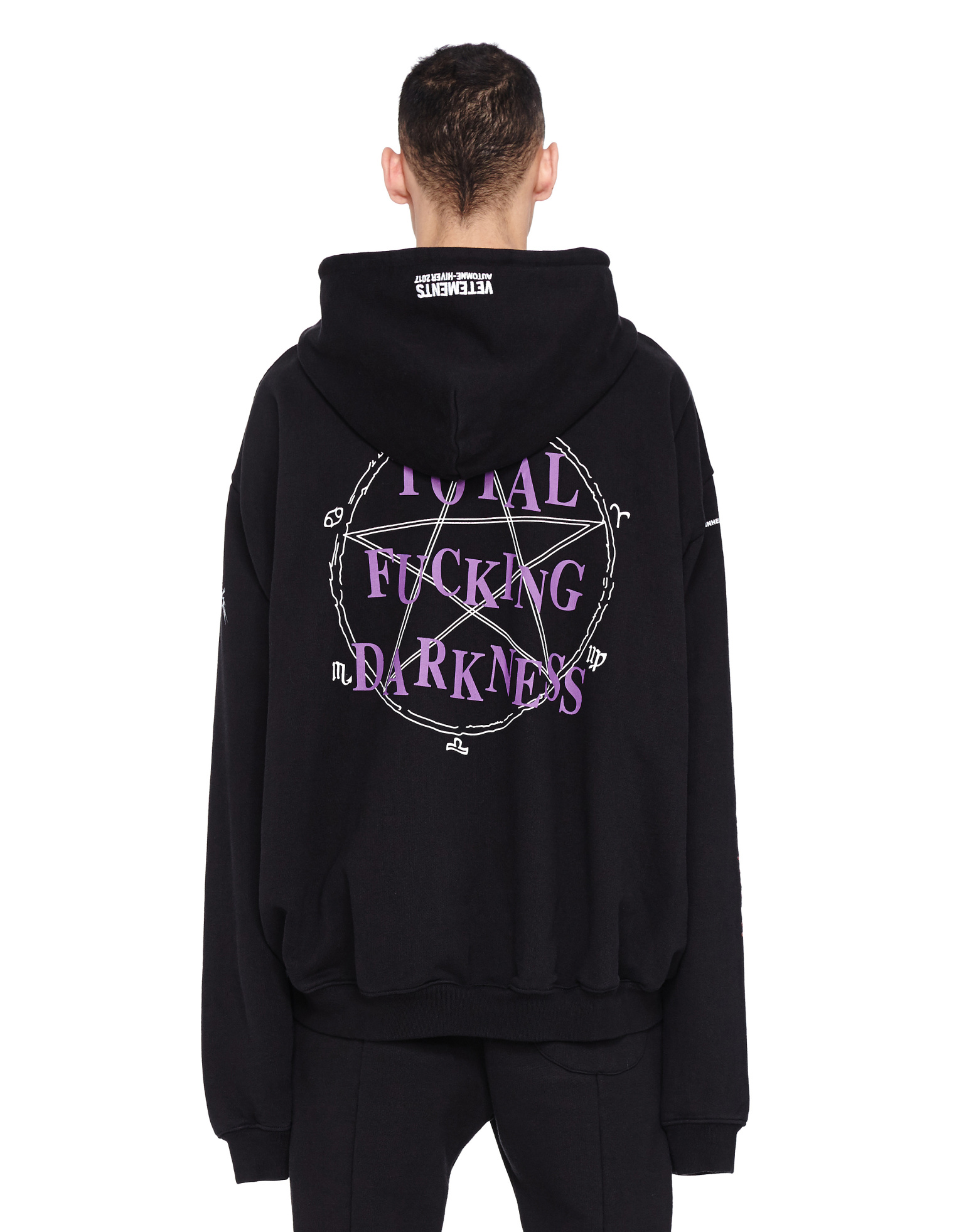 VETEMENTS Cotton zip hoodie