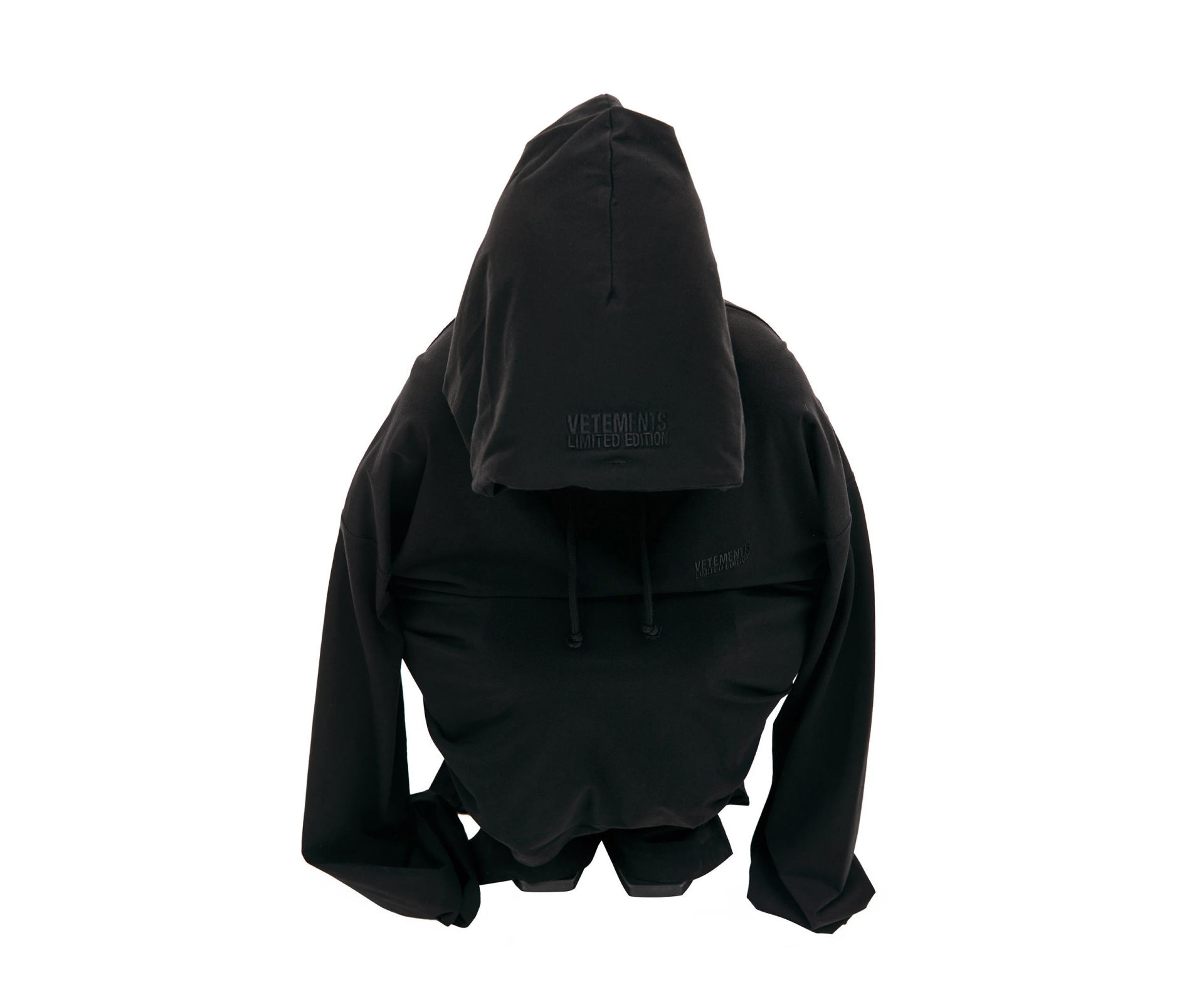 VETEMENTS Logo embroidered hoodie