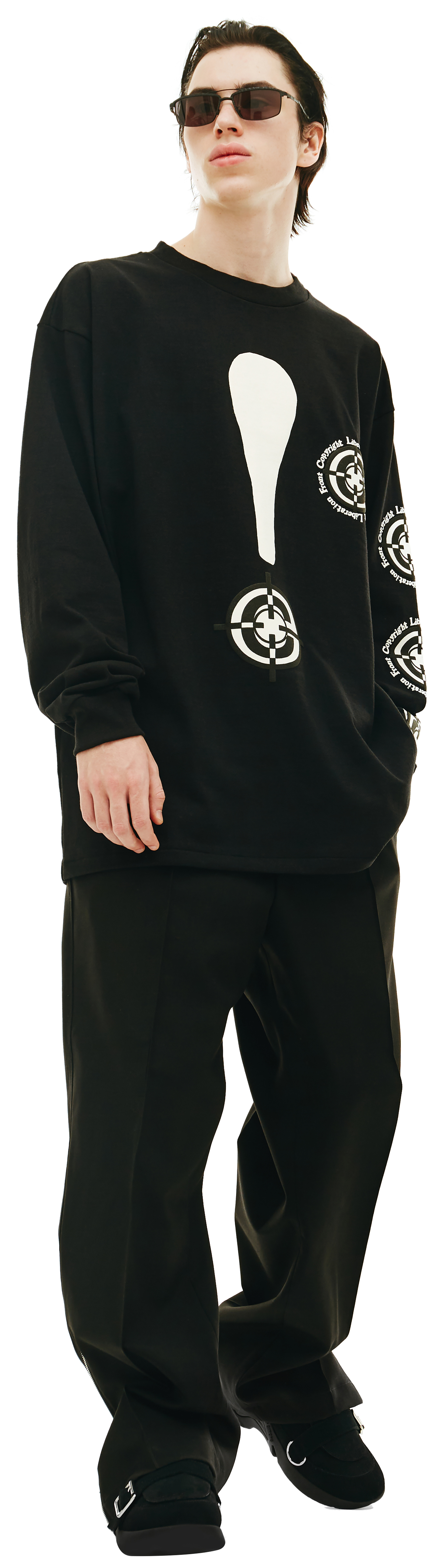 Readymade Printed oversize longsleeve