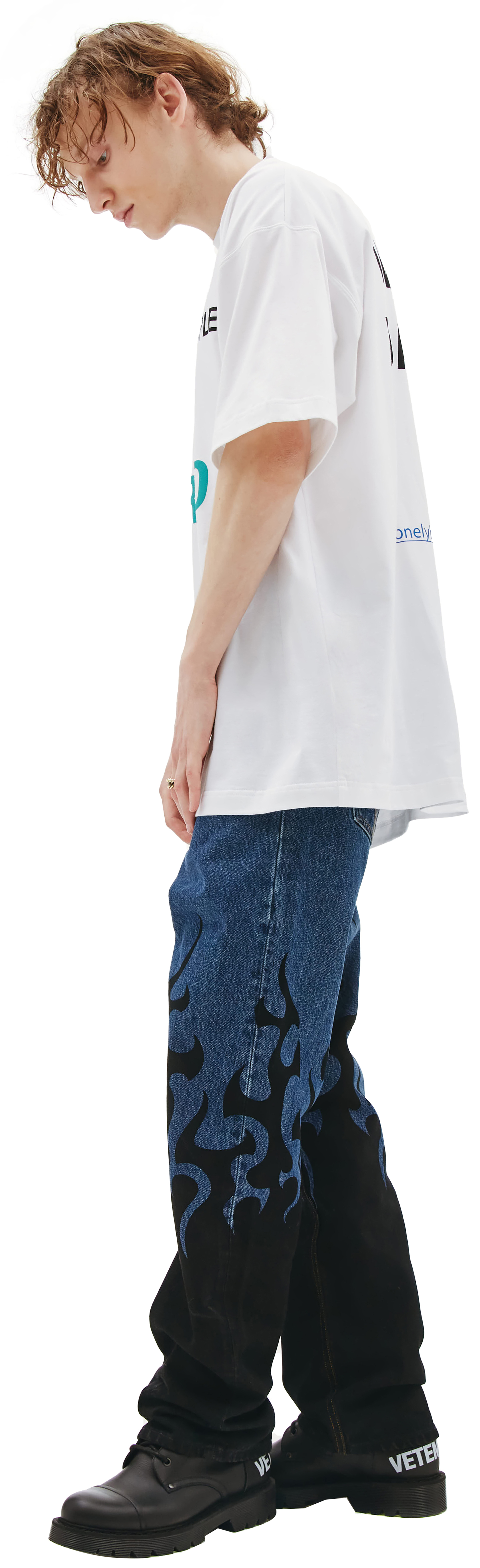 VETEMENTS Still no date Oversized t-shirt