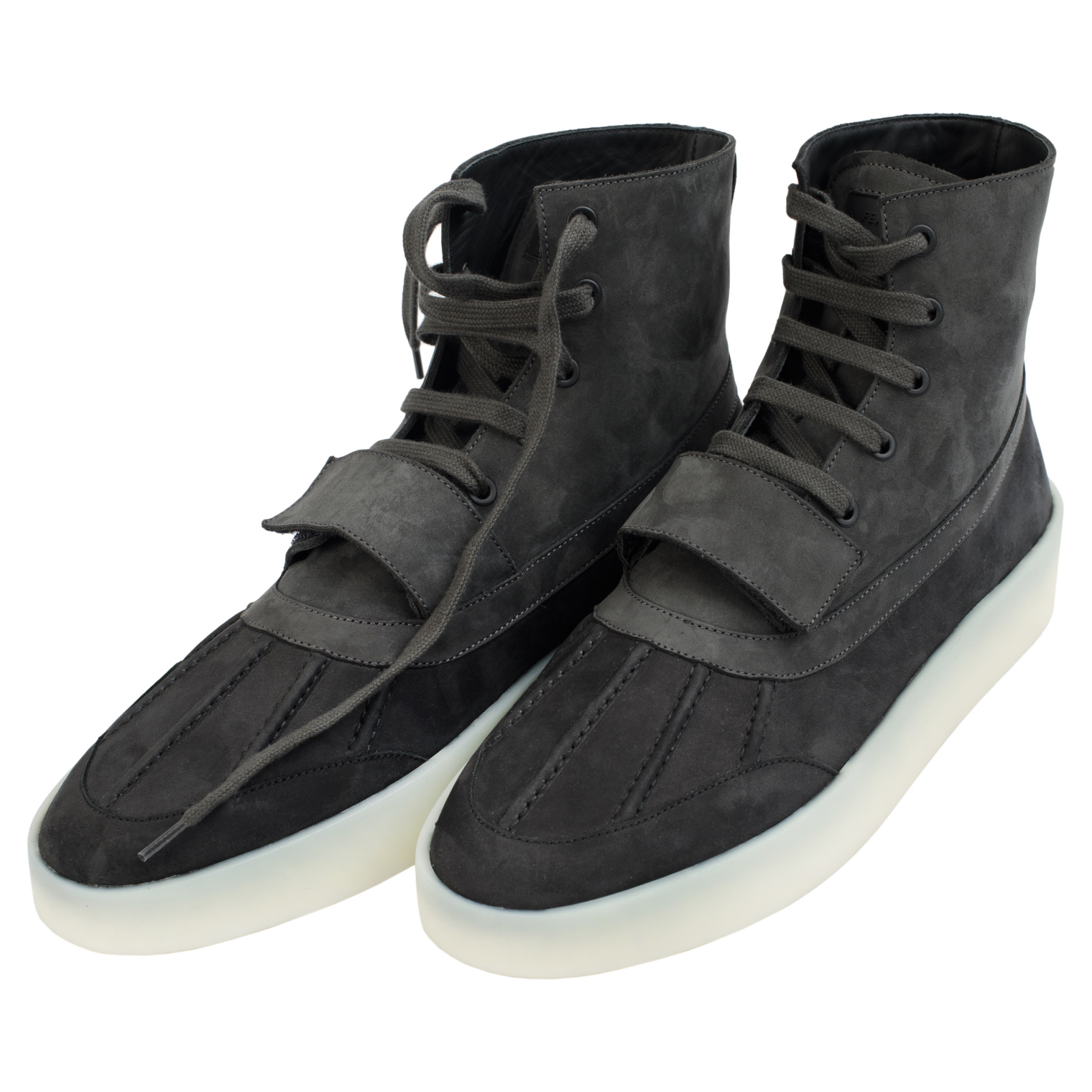 Fear of God Off black duckboot sneakers