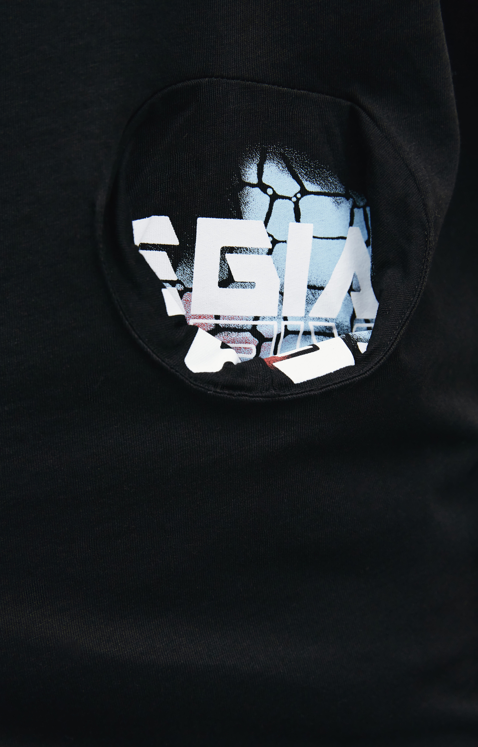 Raf Simons Oversized T-Shirt with Printed Pocket