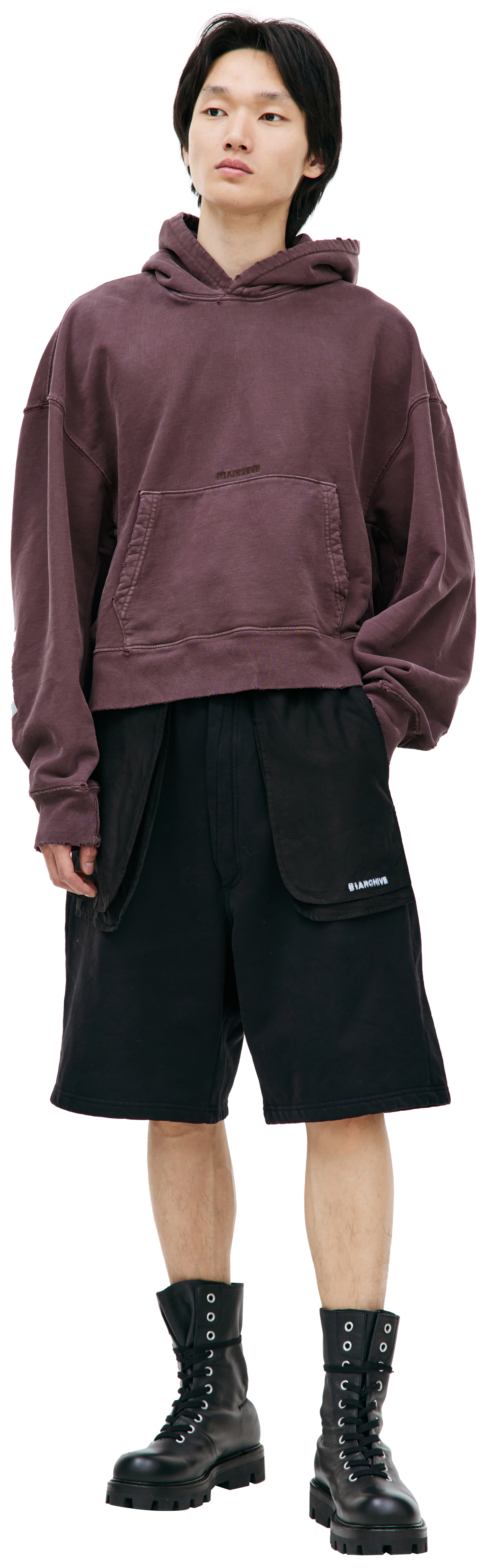 B1ARCHIVE Cropped hoodie