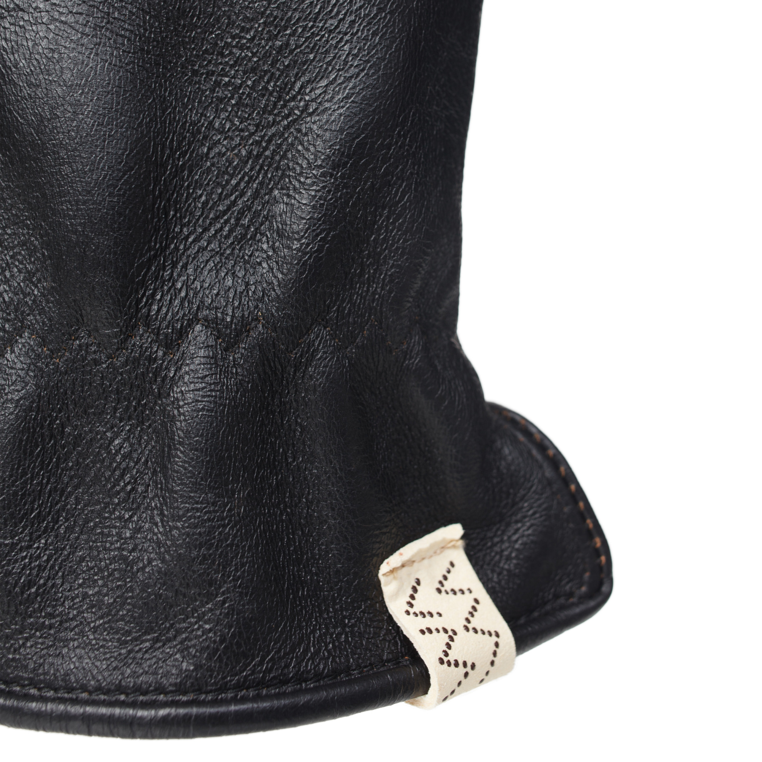 visvim Black Leather Gloves