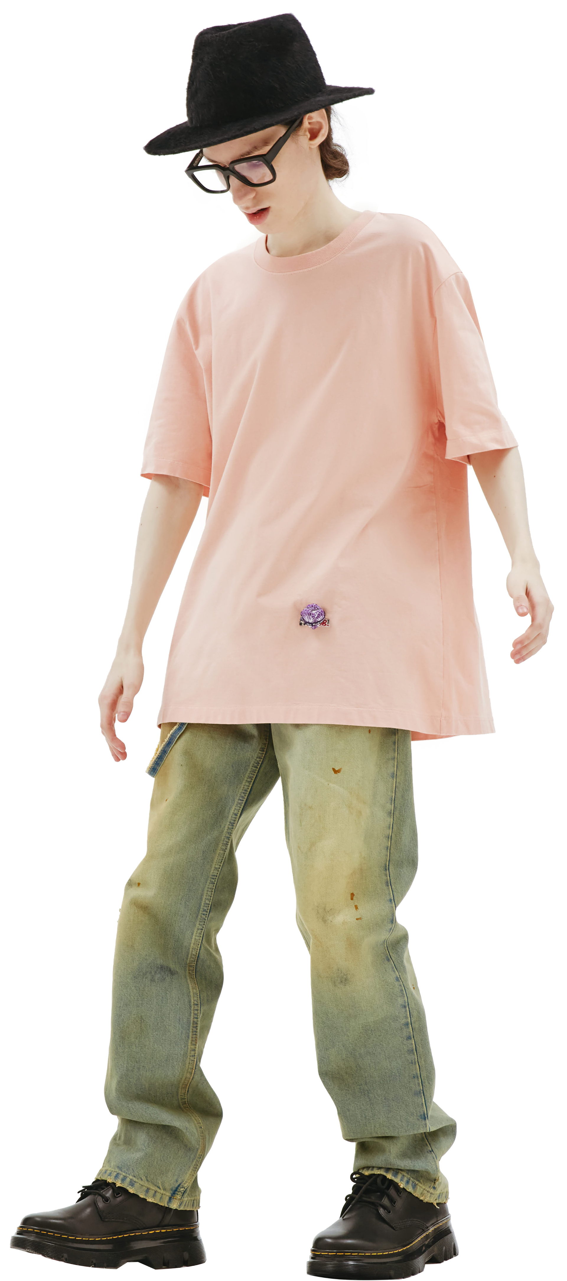 Doublet Vegetable Dyed Rurple cabbage T-Shirt