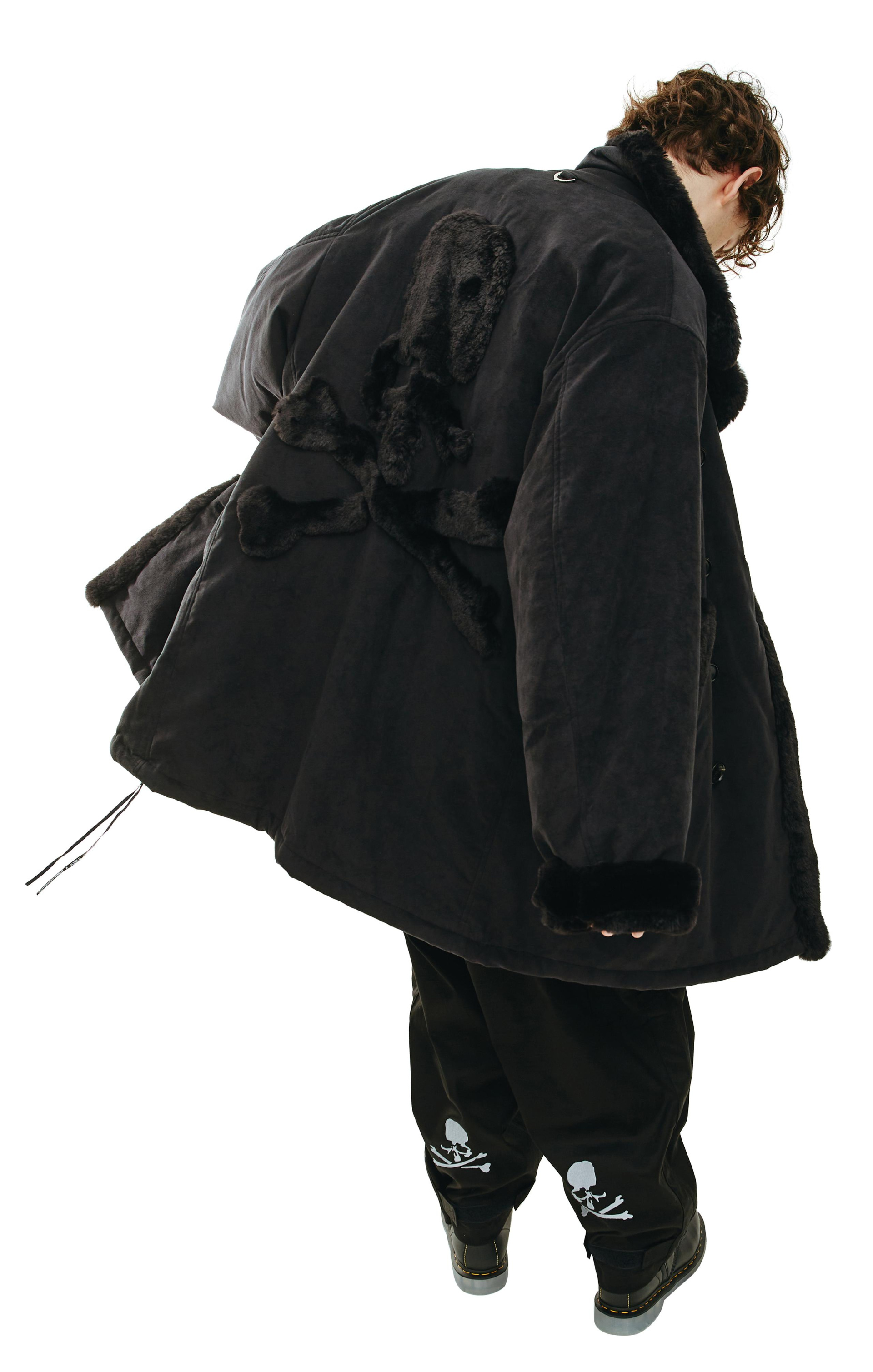 Mastermind WORLD Fake fur shearling coat