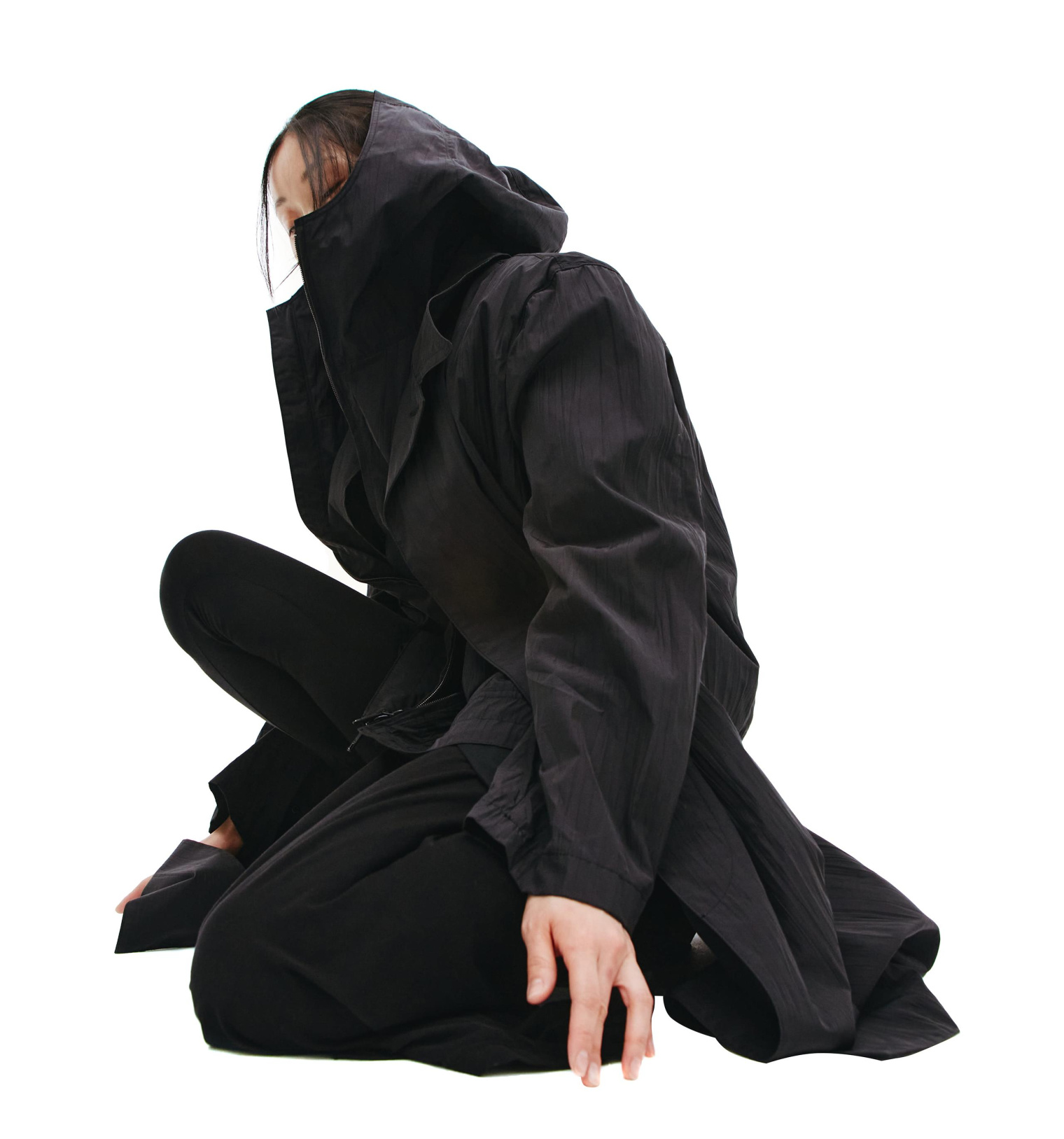 Y\'s Nylon double layer coat