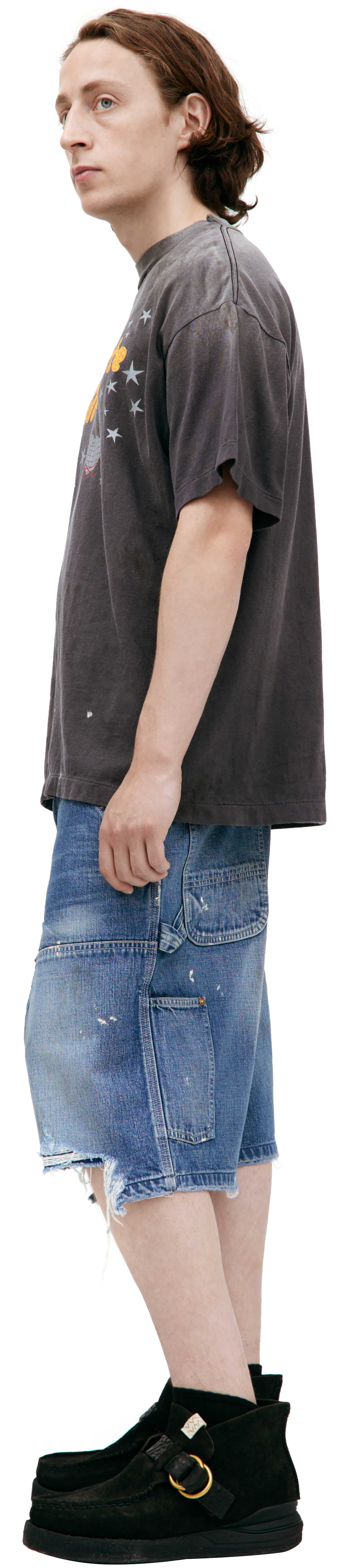 Saint Mxxxxxx Grey cotton T-shirt