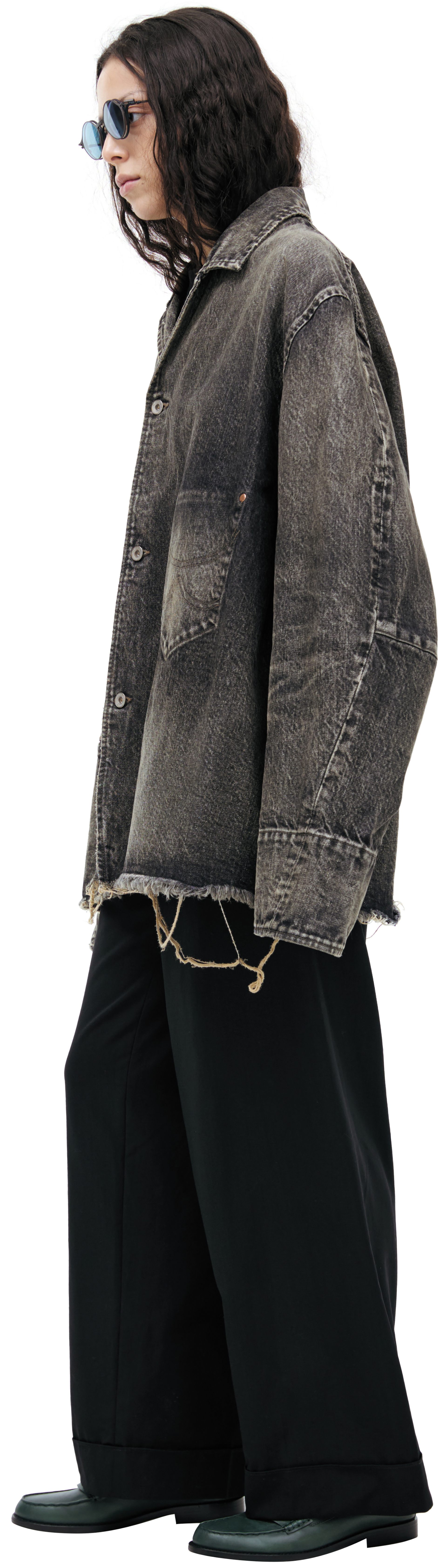 Doublet Denim jacket with washed out effect