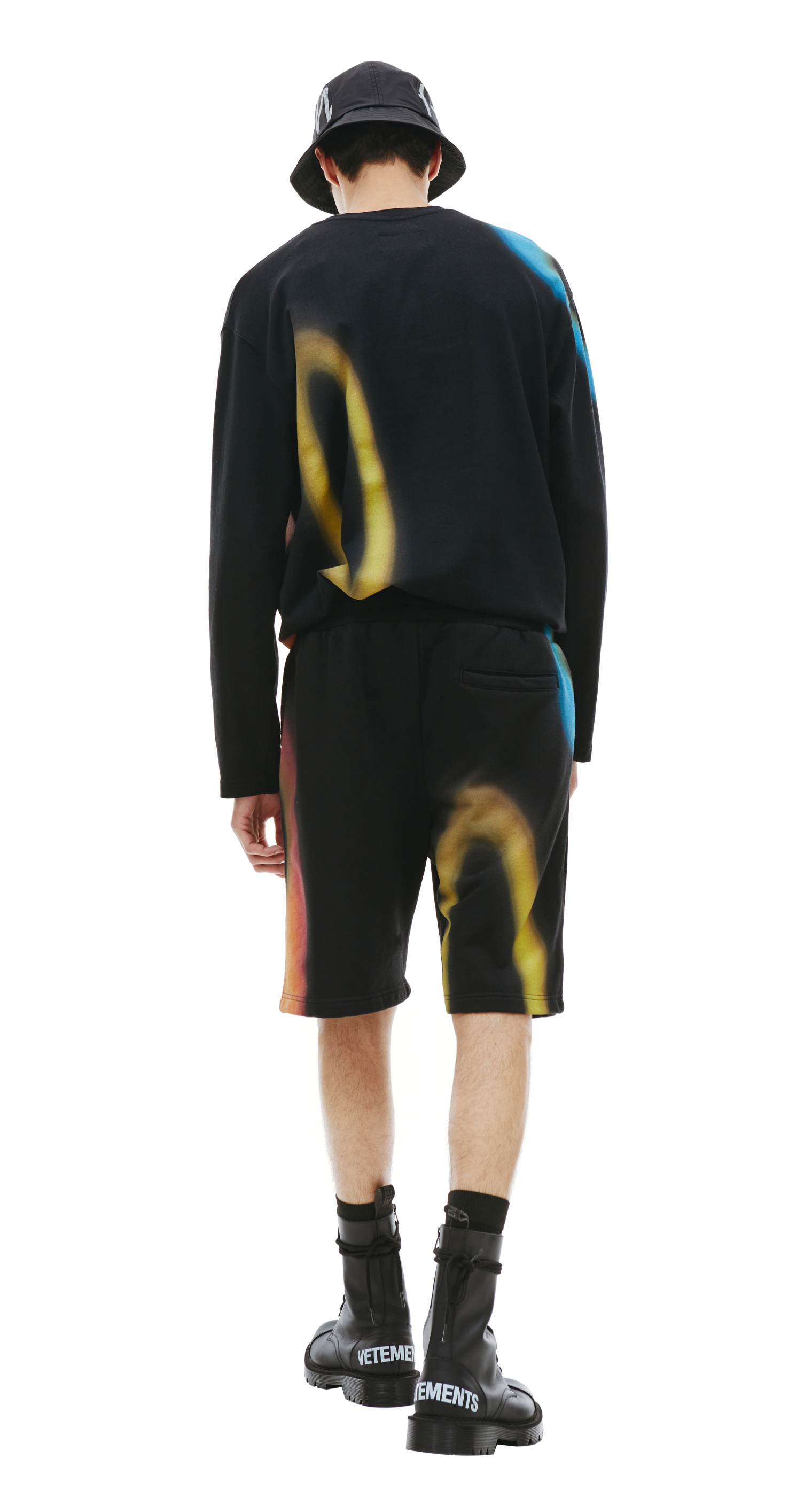 A-COLD-WALL* Black Hypergraphic shorts