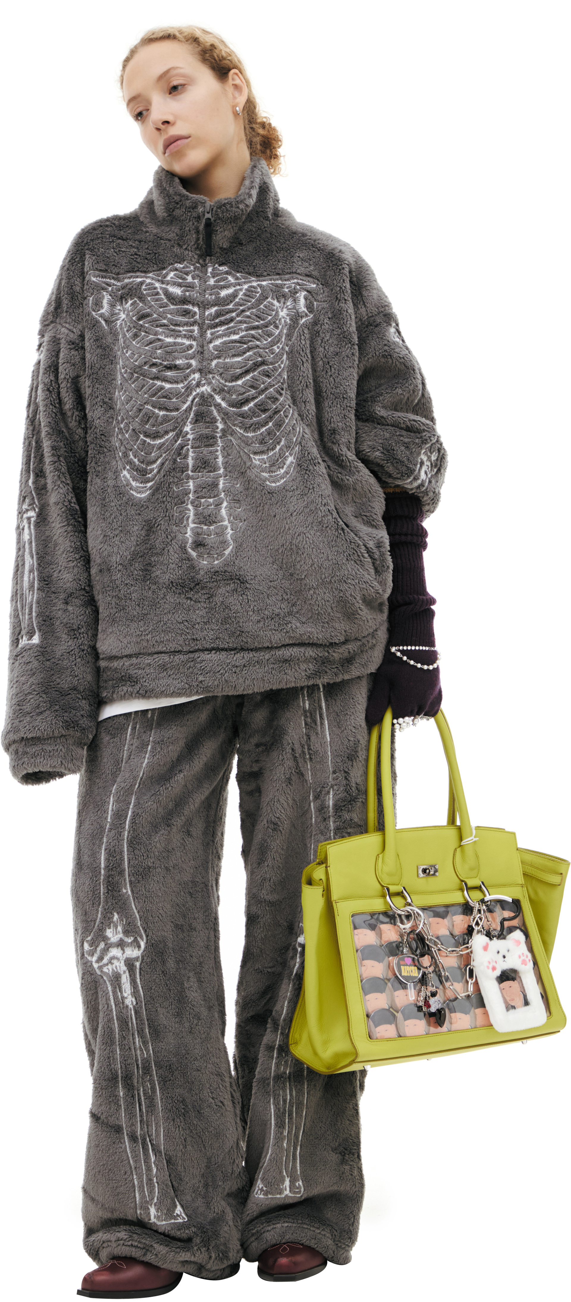 Doublet Plush sweatshirt with embroidery