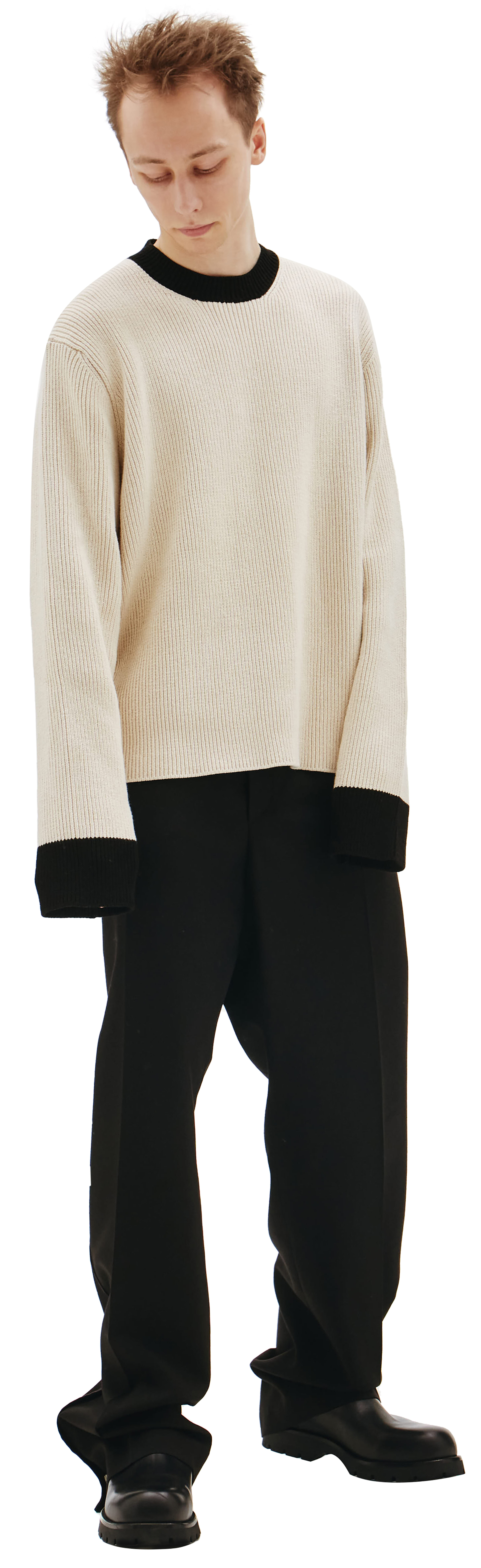 Jil Sander Cotton crew-neck sweater