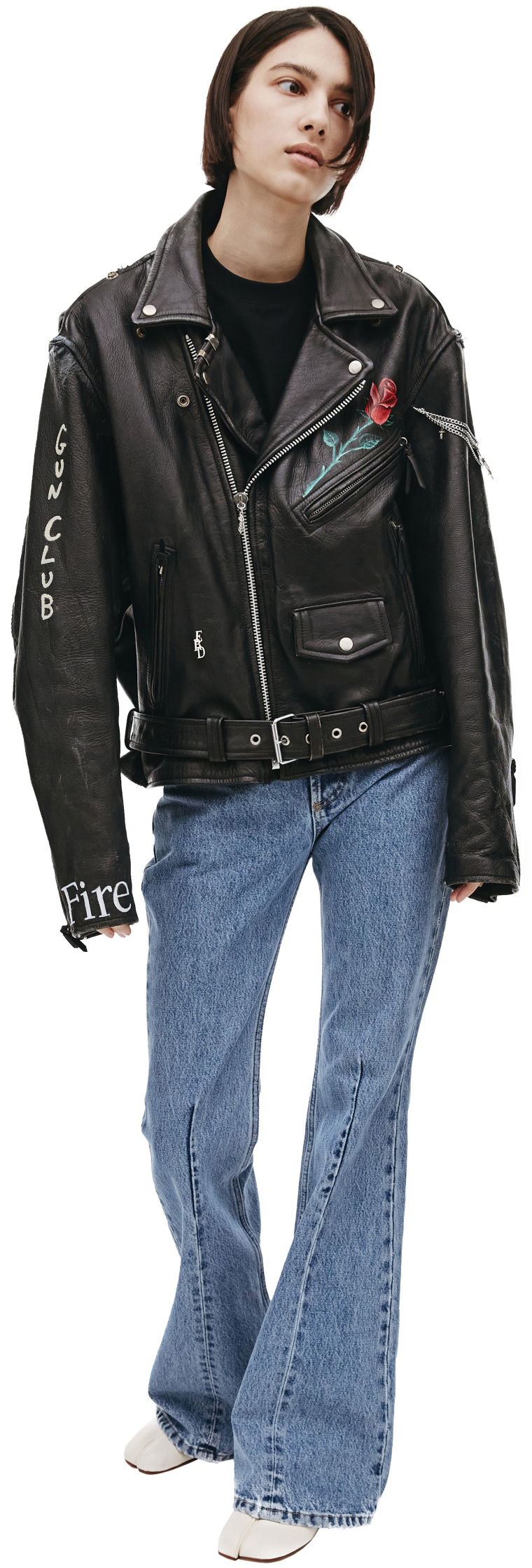 Enfants Riches Déprimés ERD X SVMOSCOW Leather Jacket