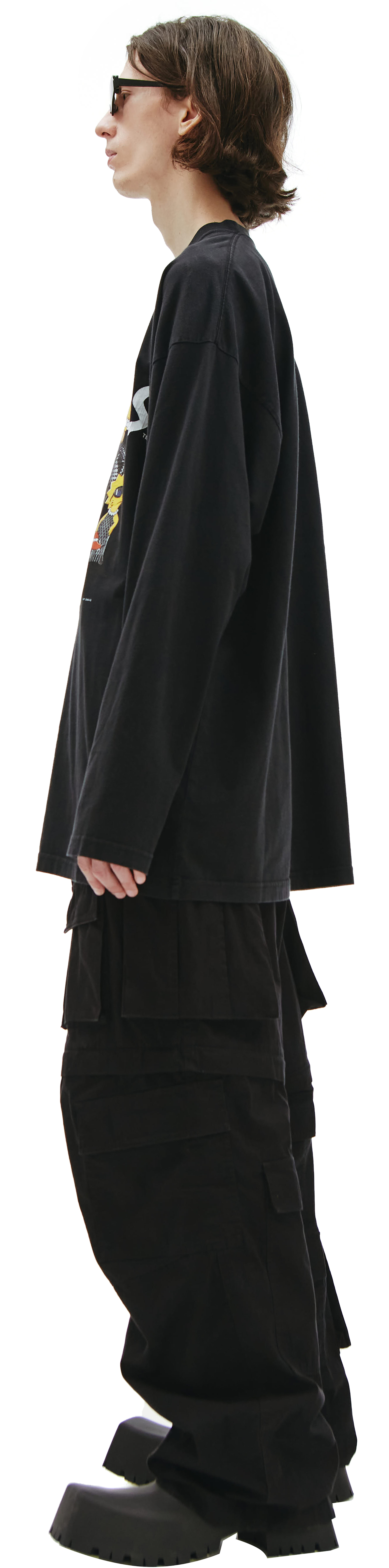 Balenciaga The Simpsons Oversized long sleeve t-shirt