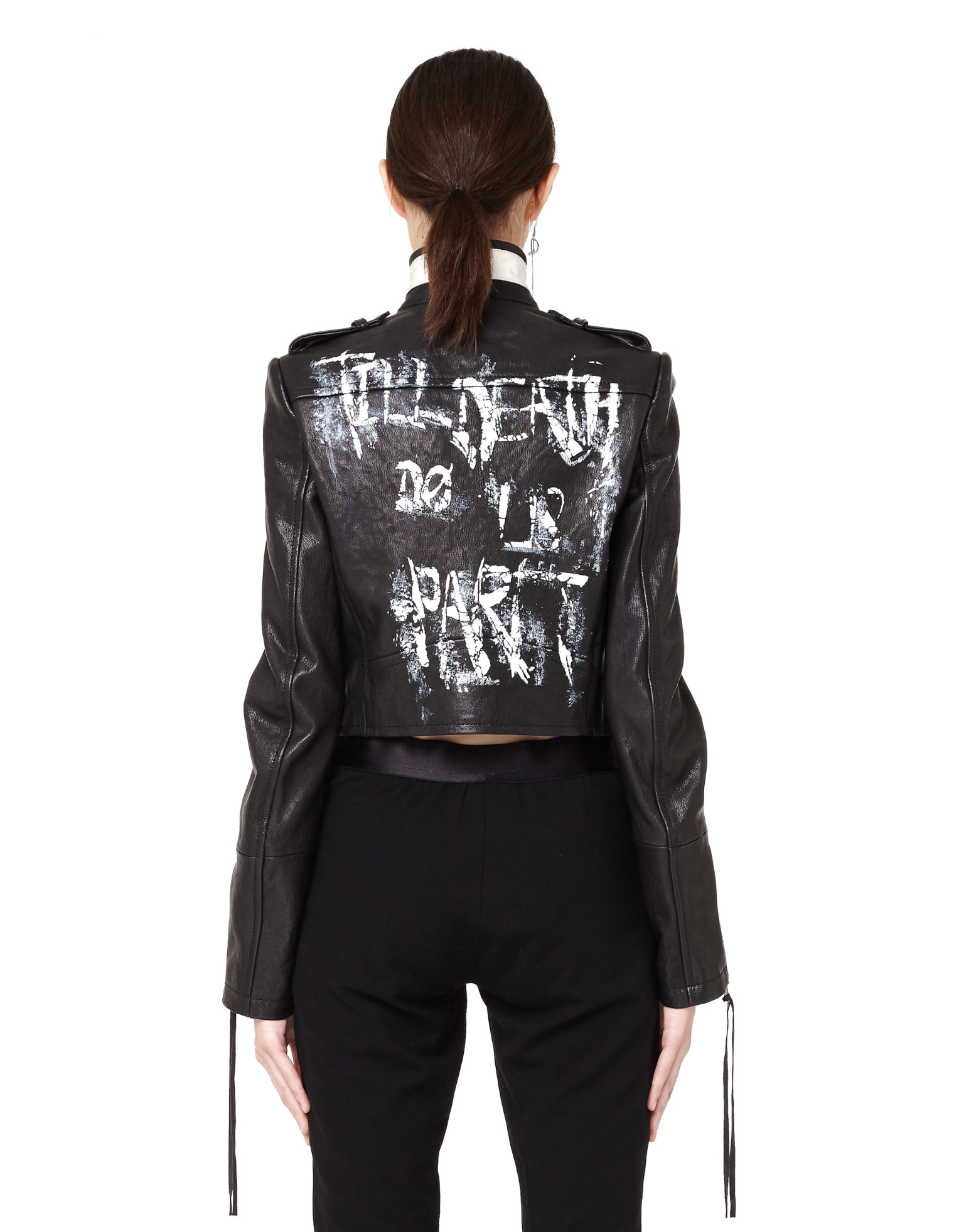 Haider Ackermann Till Death Do Us Apart Leather Jacket