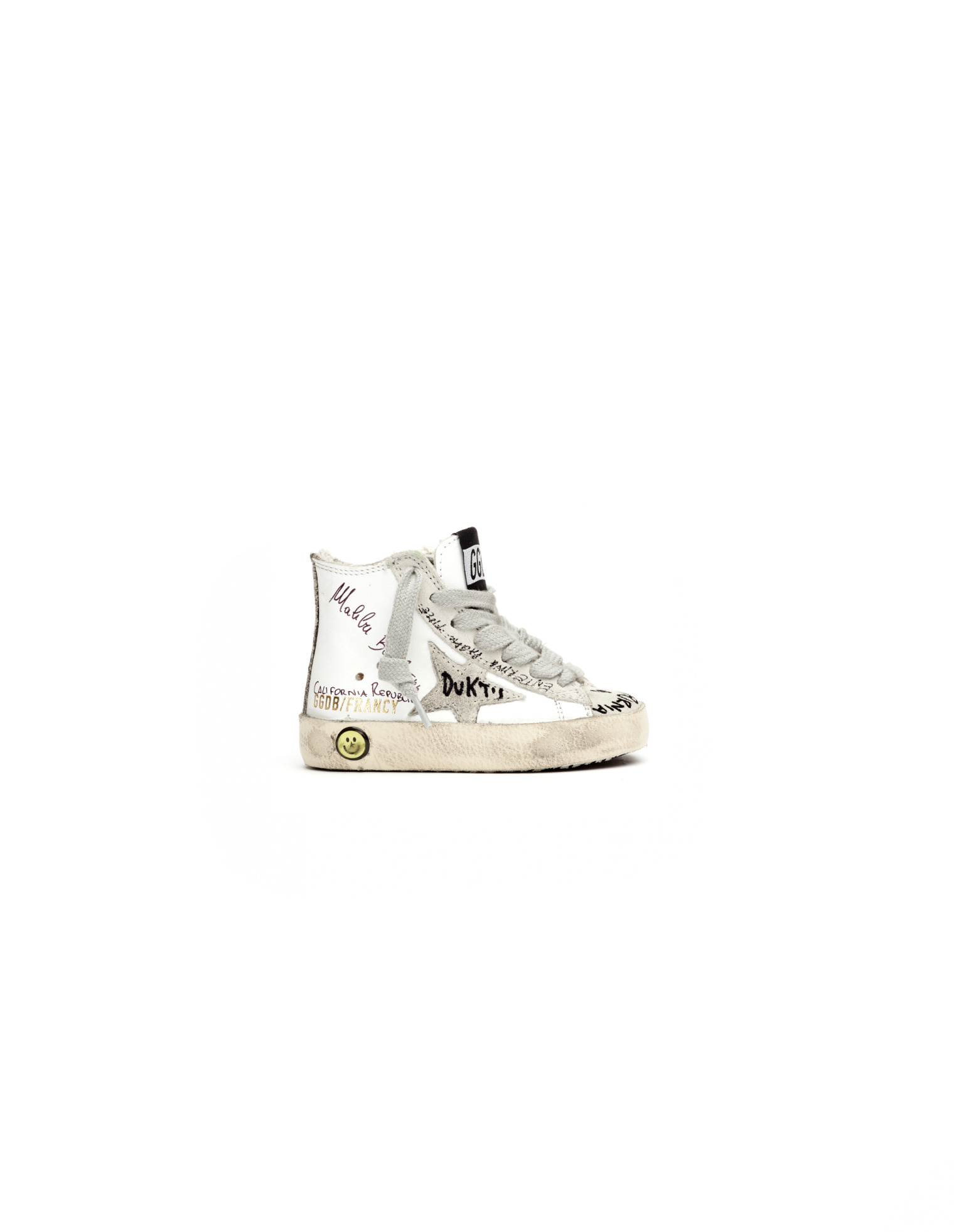 Golden Goose kids Кожаные кеды
