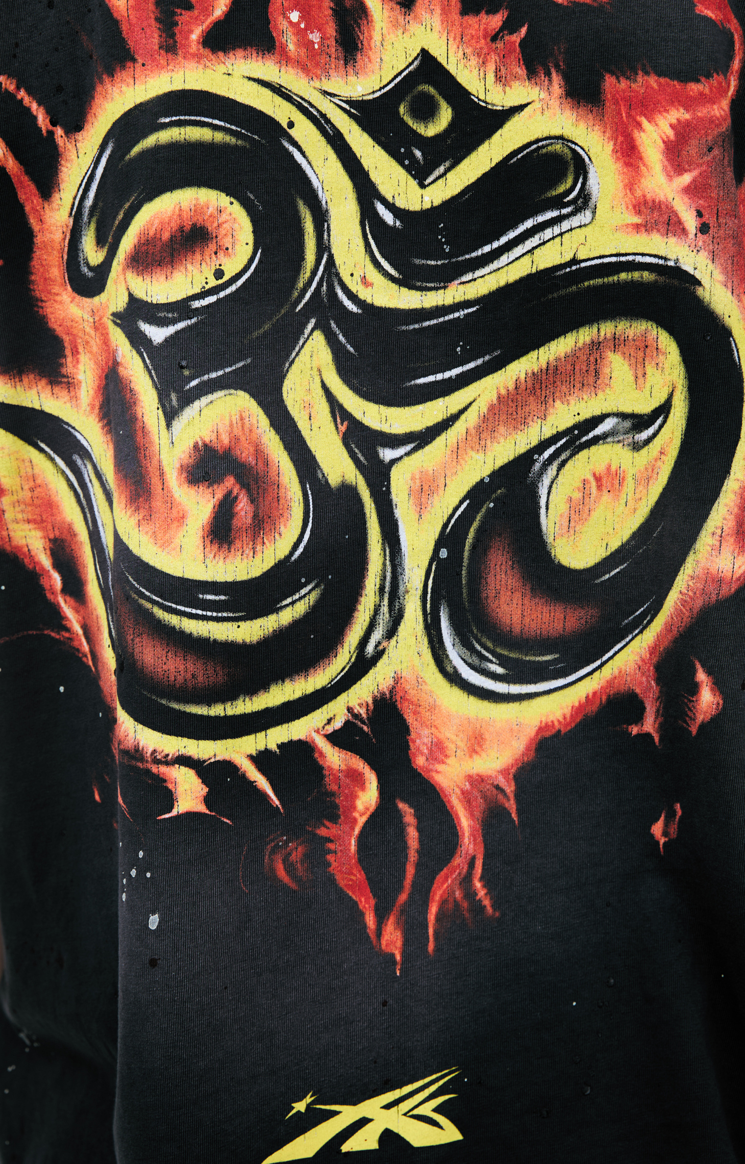 Buy Hellstar men black printed tank top for $340 online on SV77