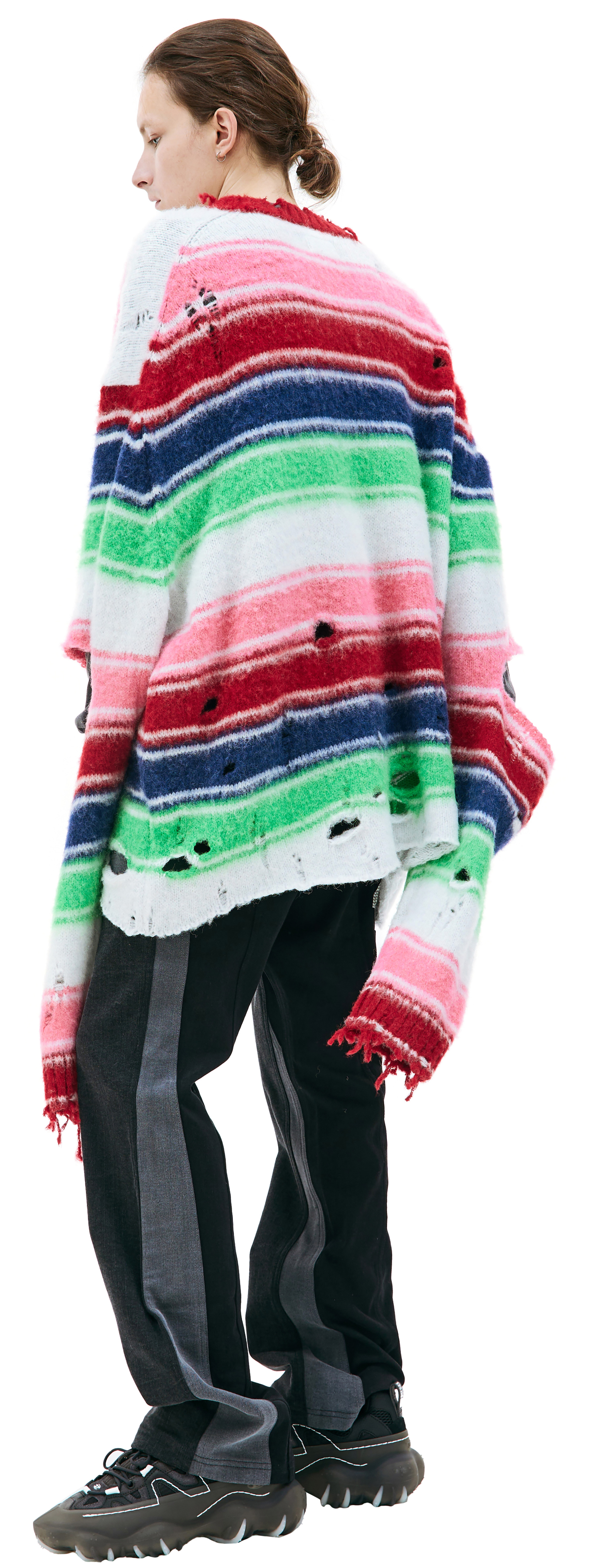 Doublet Stripe oversized sweater