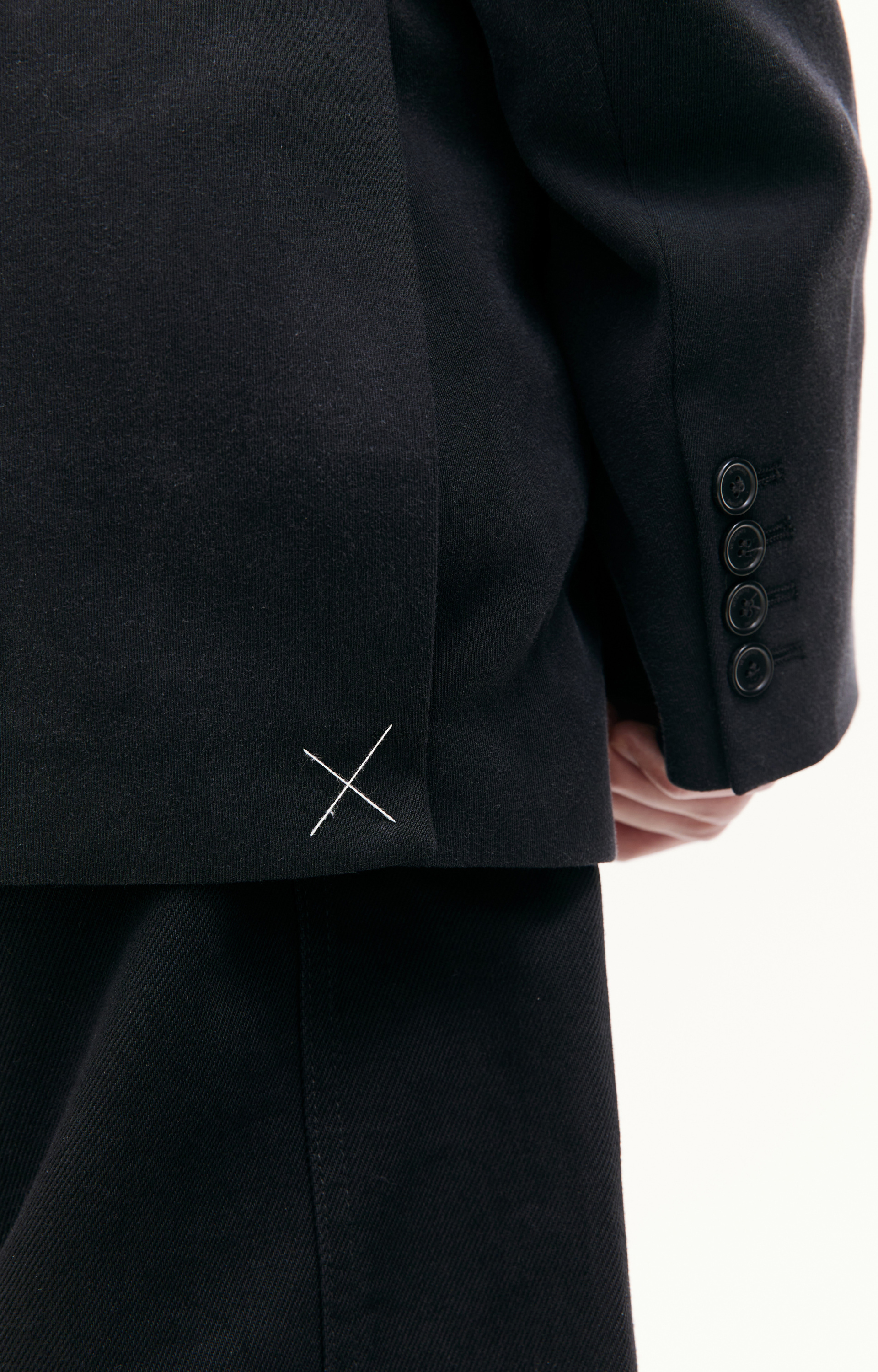 VETEMENTS Black oversized jacket