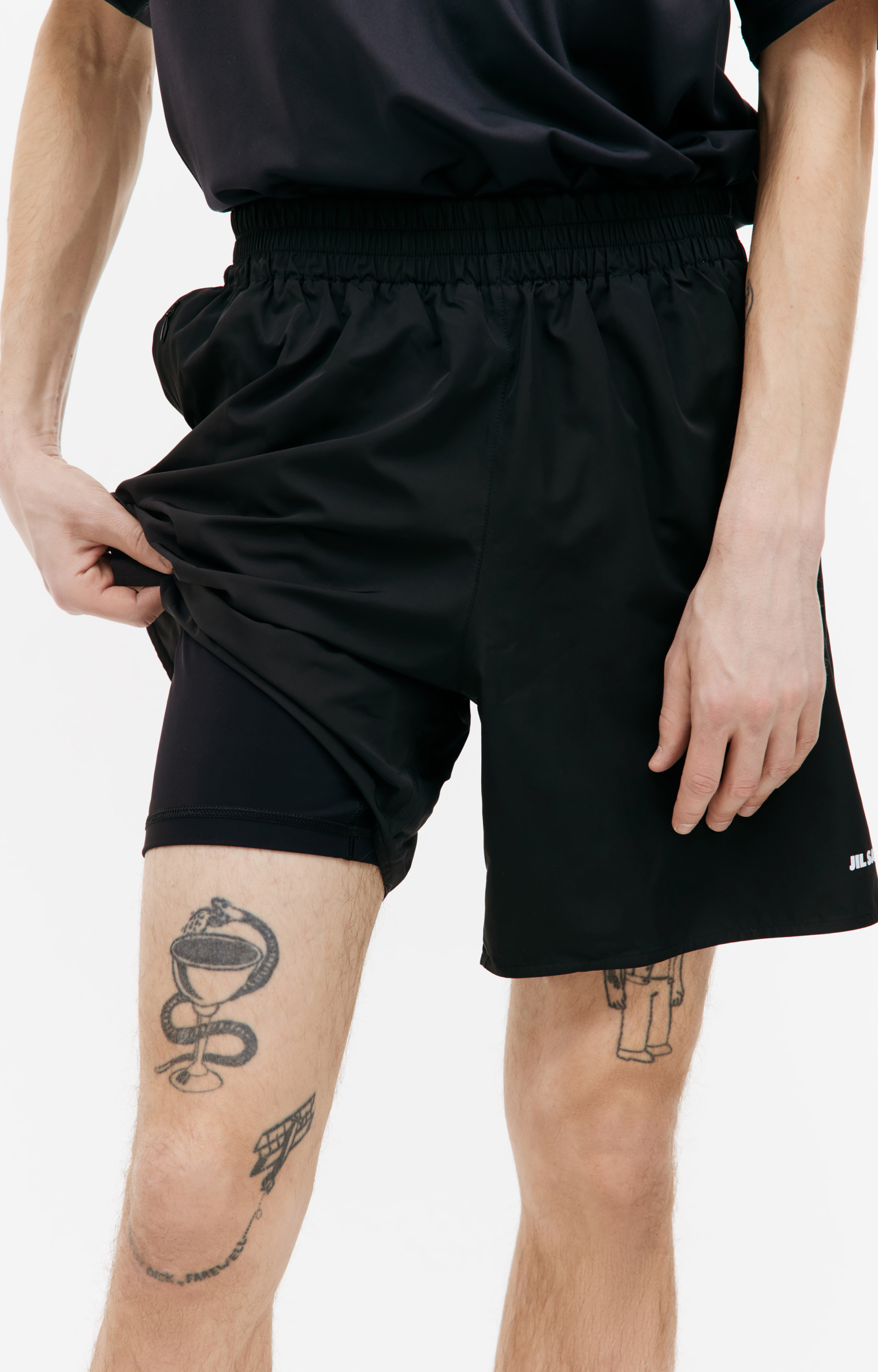 Jil Sander Printed swim shorts