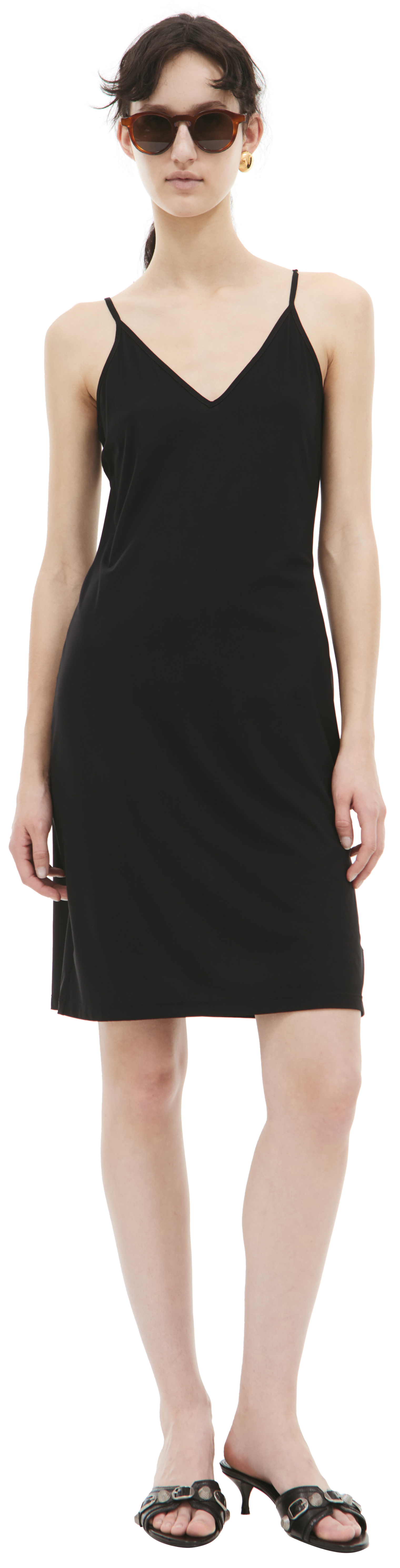 Jil Sander V-neck mini dress