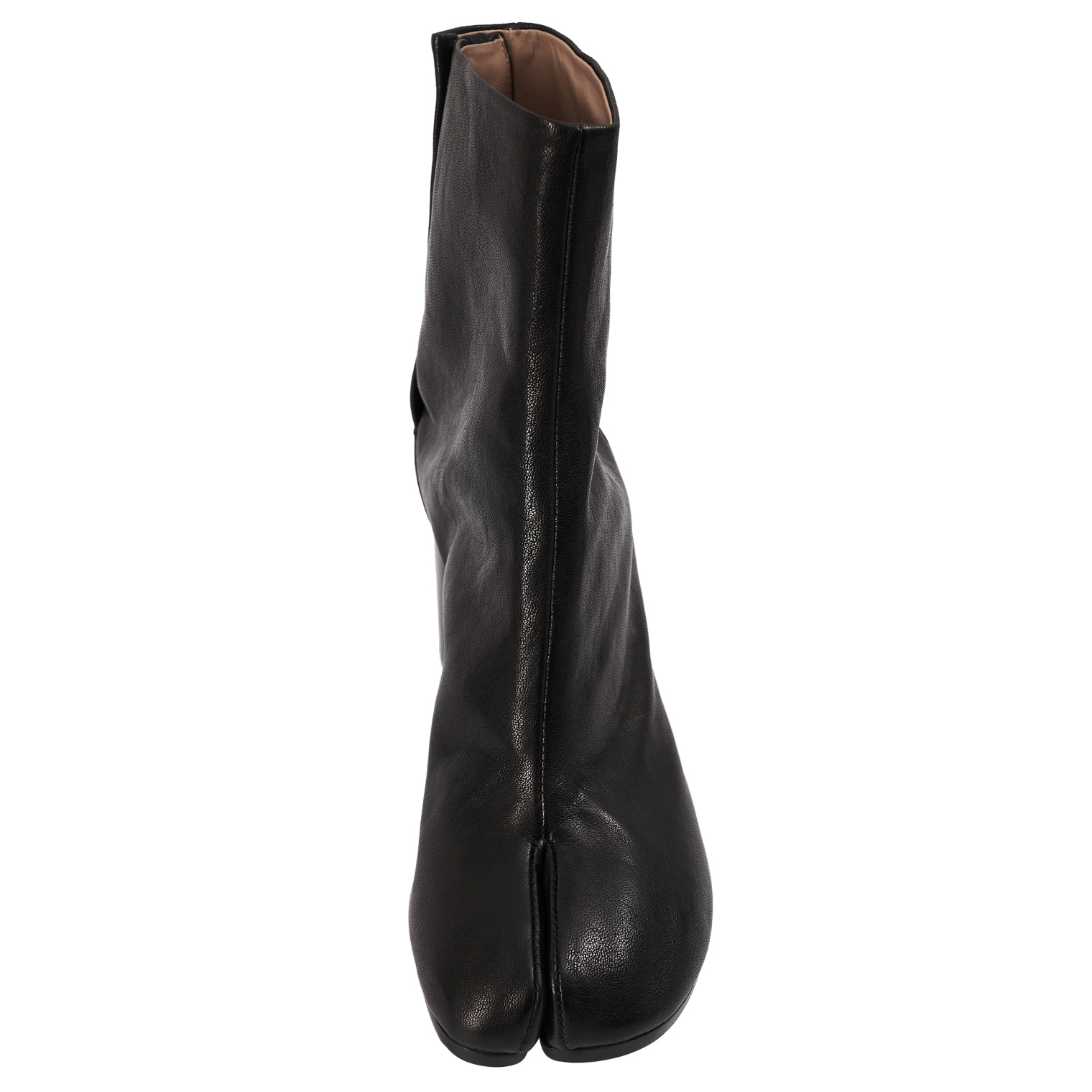 Maison Margiela Black Leather Tabi Boots