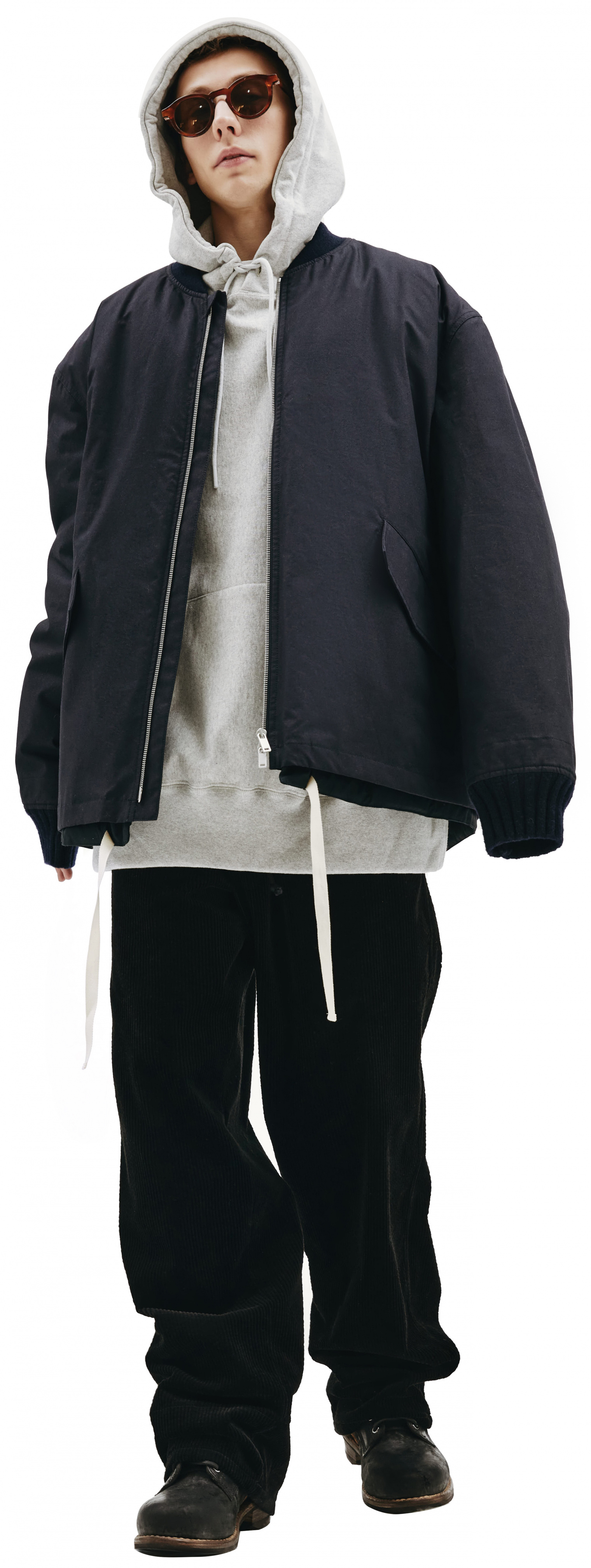 Jil Sander Bomber jacket with removable liner