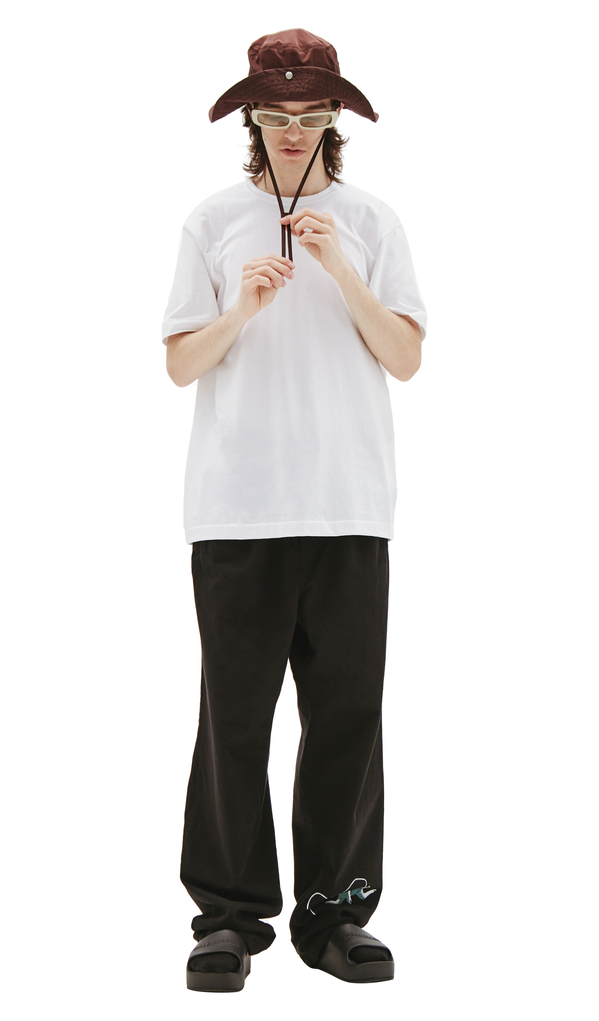 Comme des Garcons Homme plus Featuring botanical print T-shirt