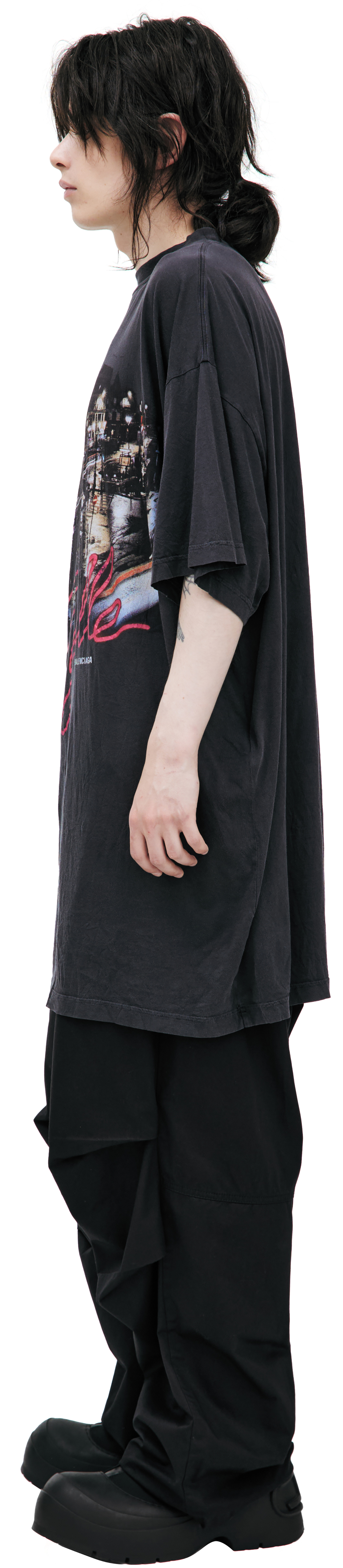 Balenciaga Oversized T-shirt with print