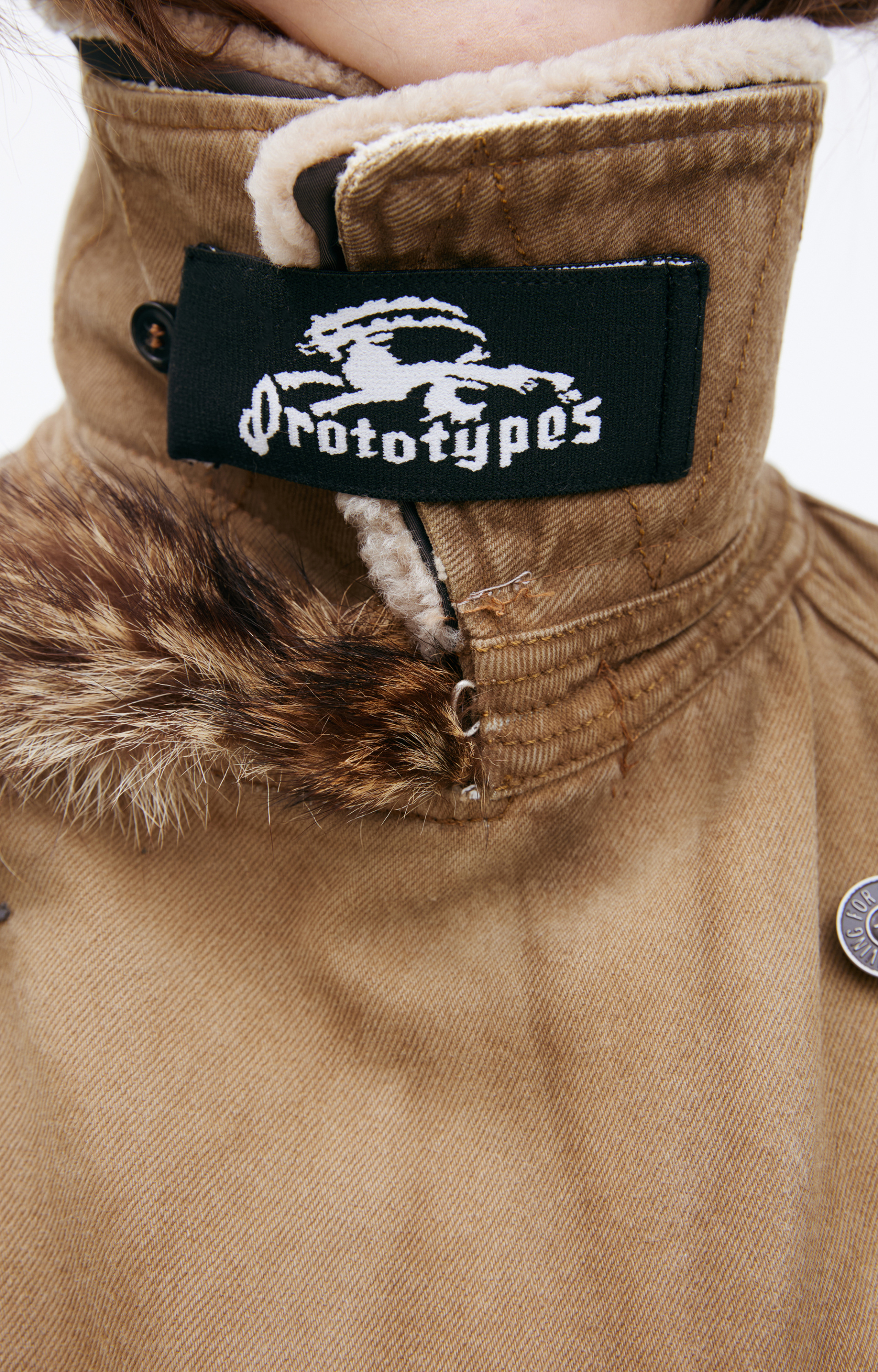 PROTOTYPES x Diesel denim coat