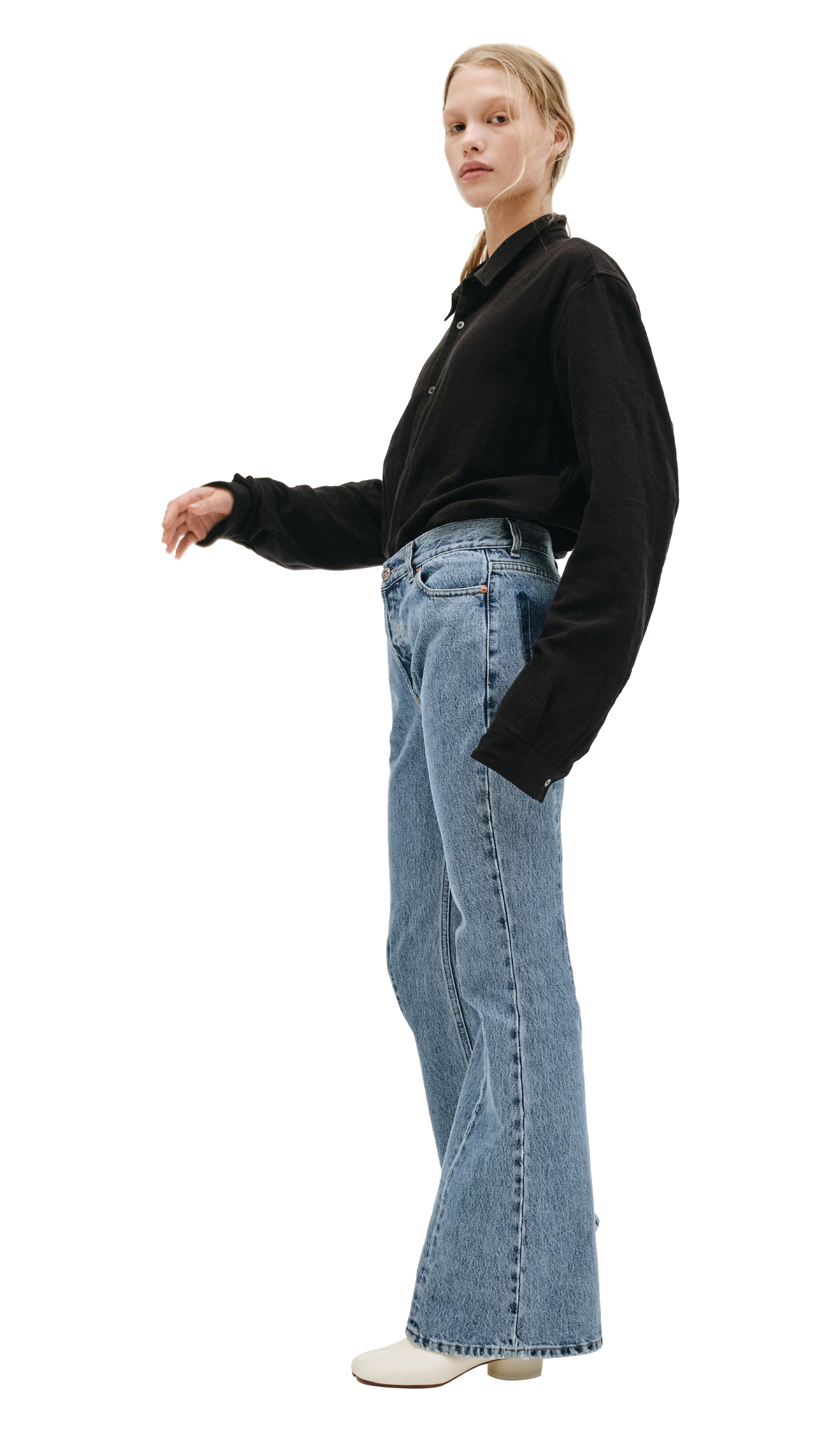 VETEMENTS Blue Flare Jeans