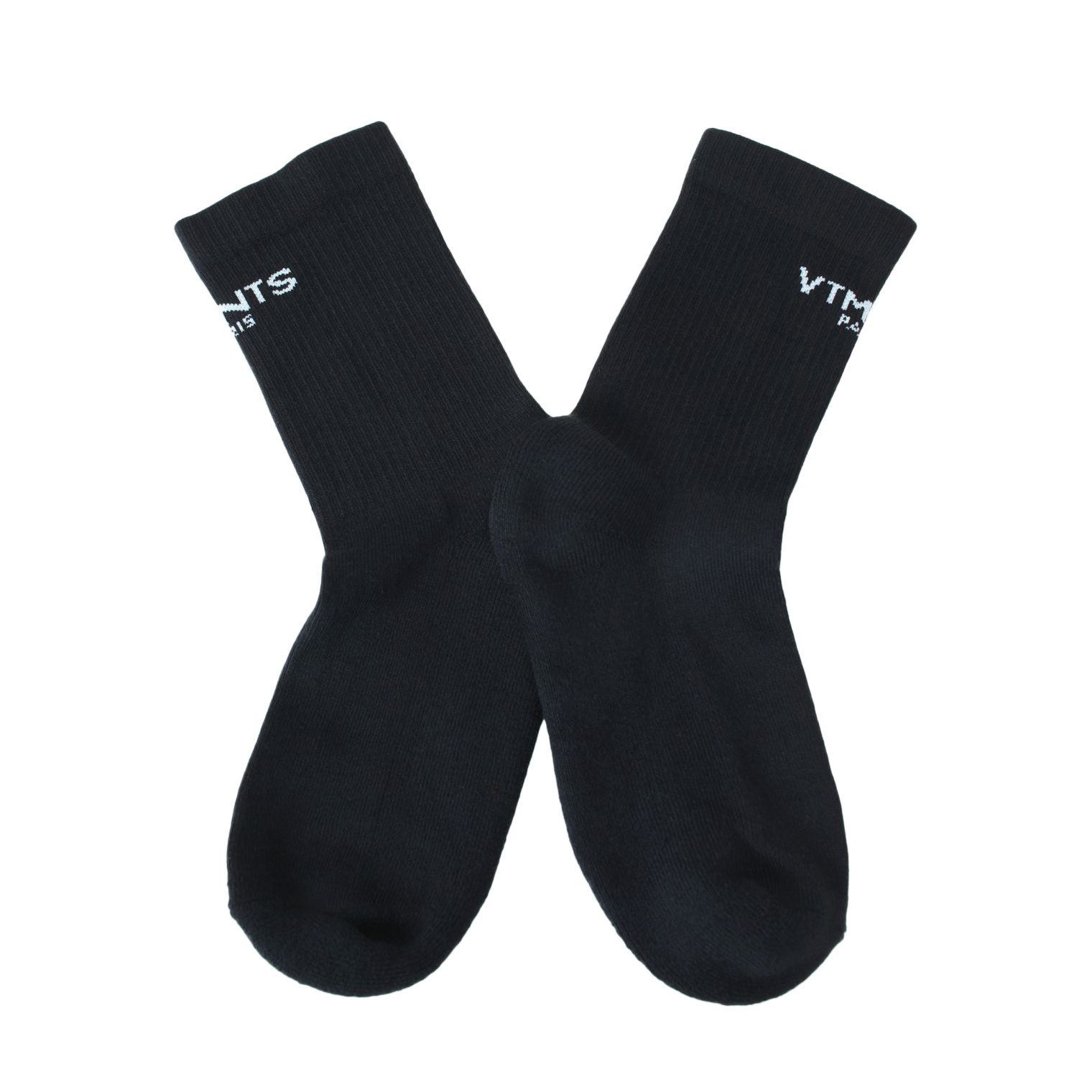 VTMNTS Black logo socks