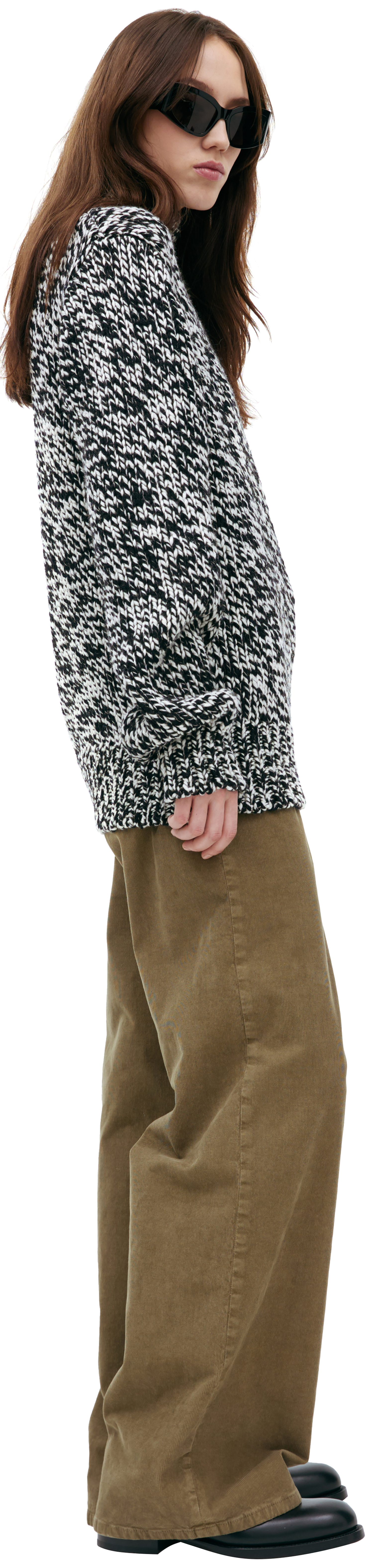 Dries Van Noten Knitted wool sweater