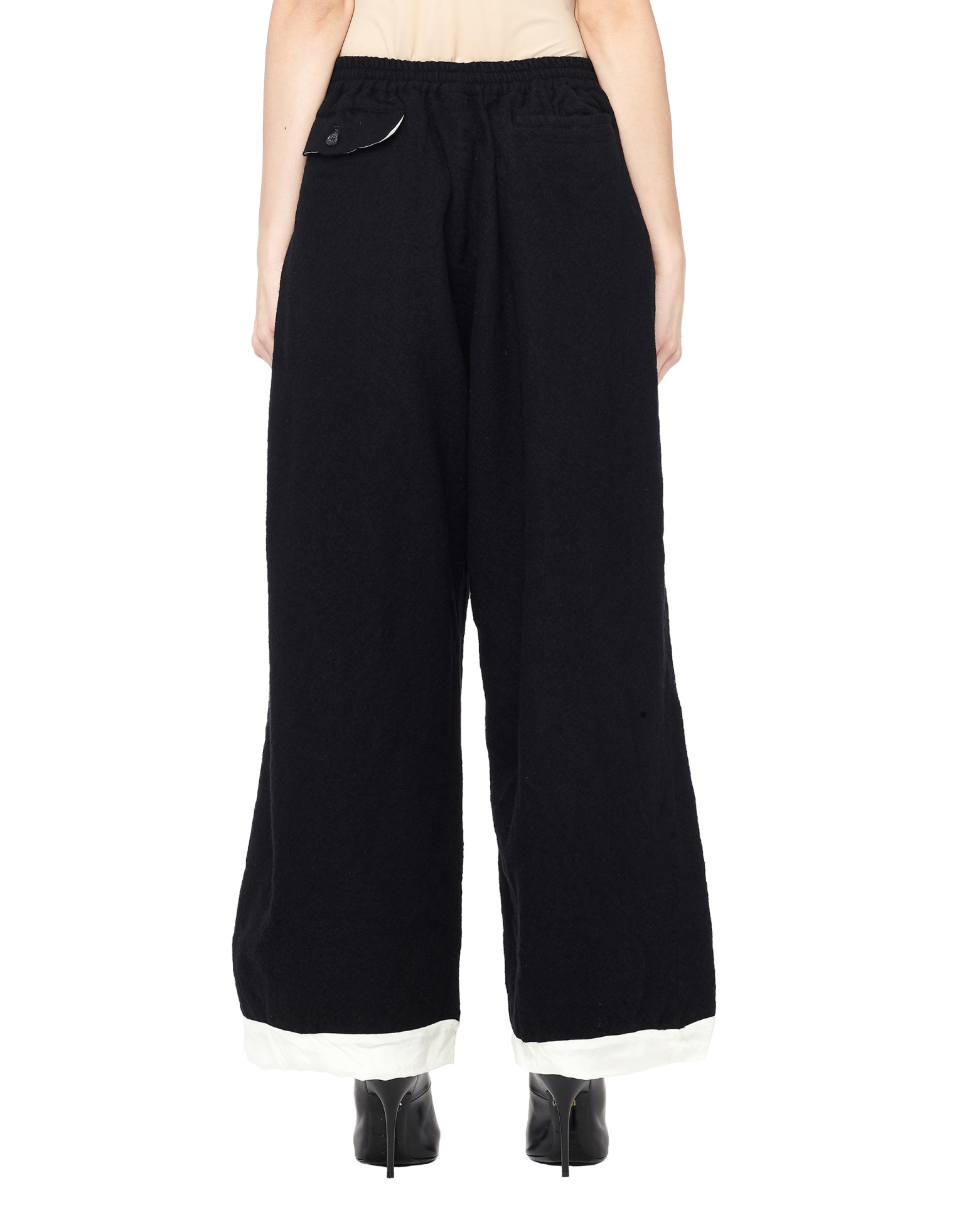 Undercover Wide Leg Wool Pants