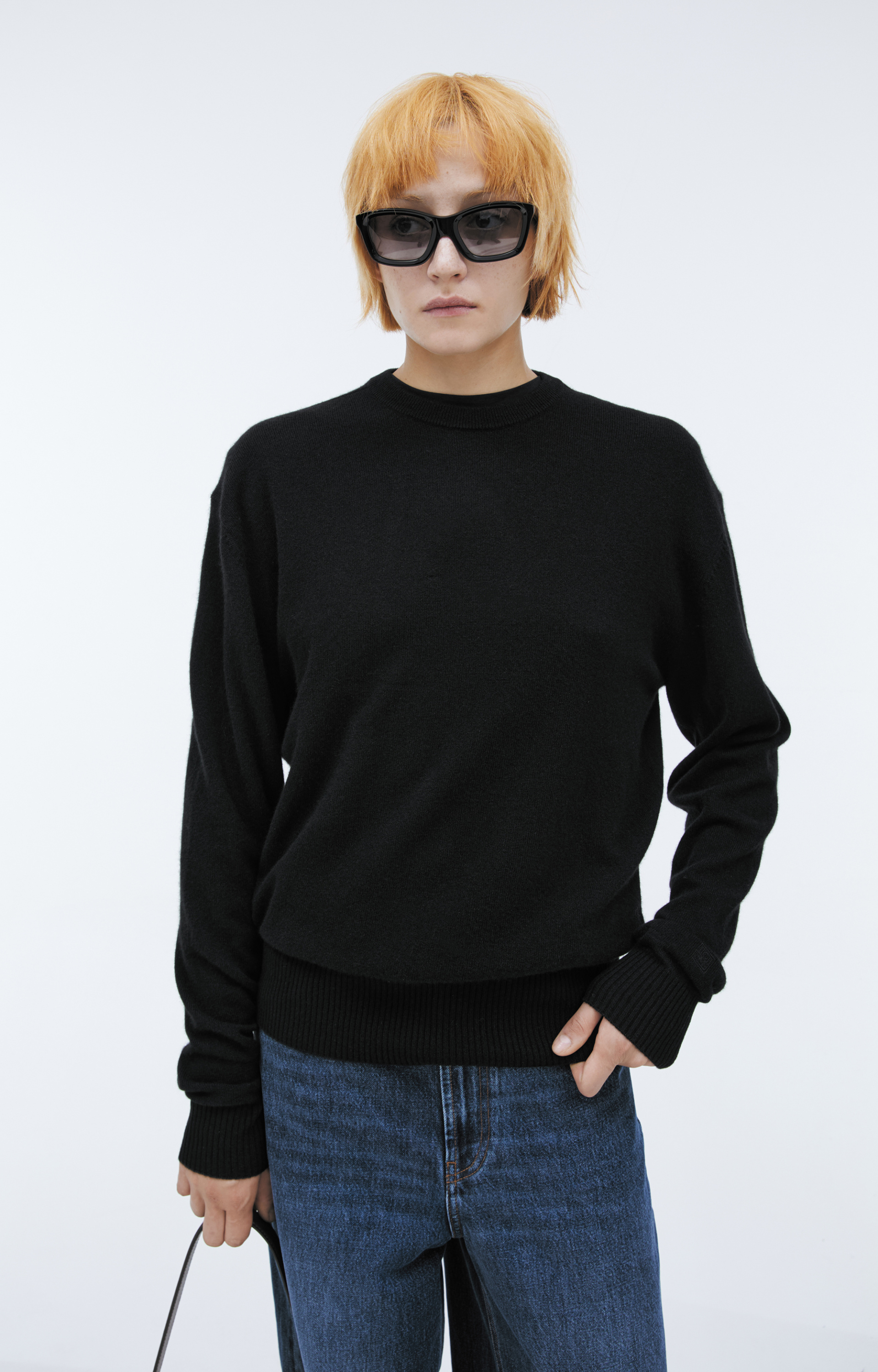 TOTEME Black cashmere sweater