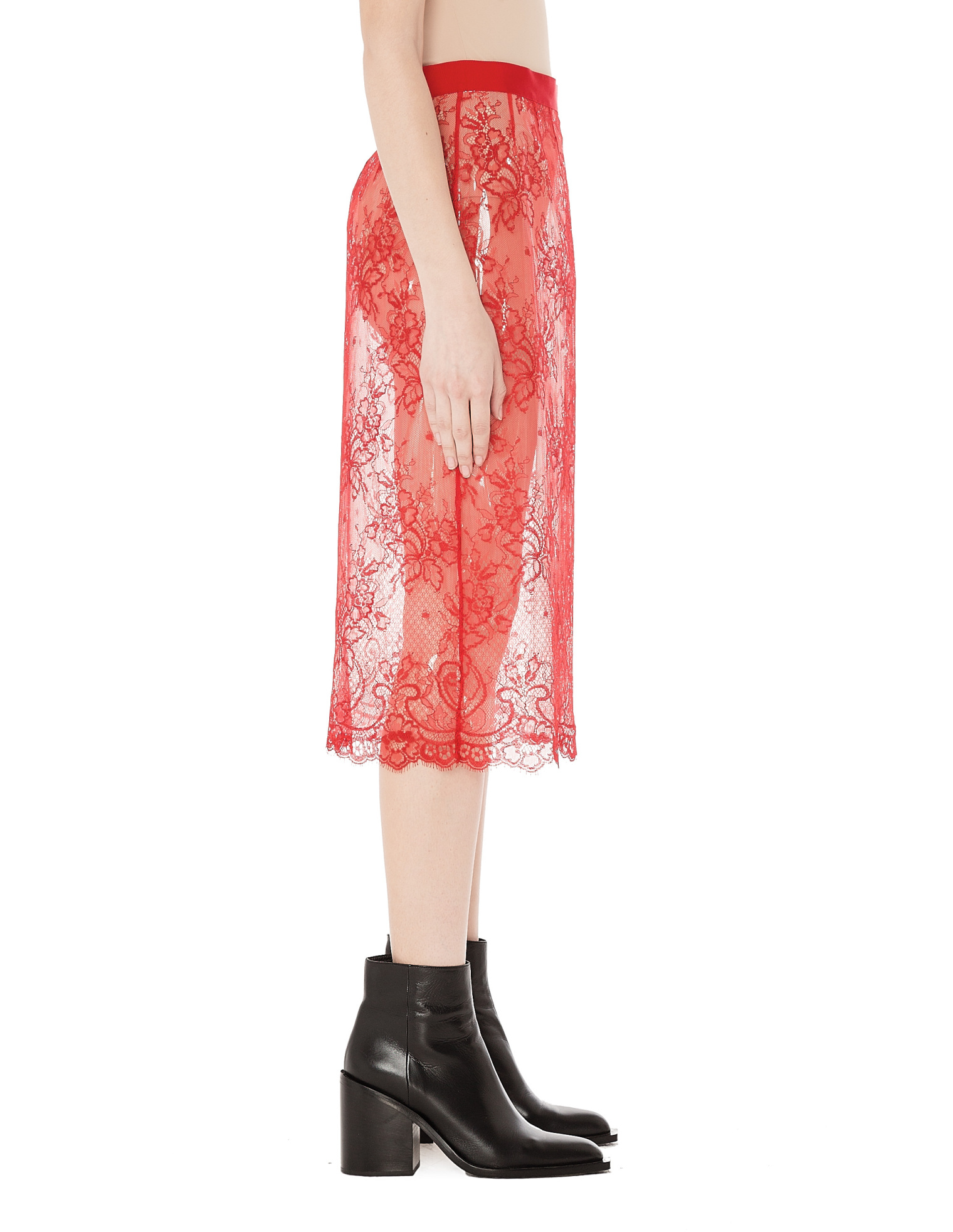Maison Margiela Lace pencil skirt