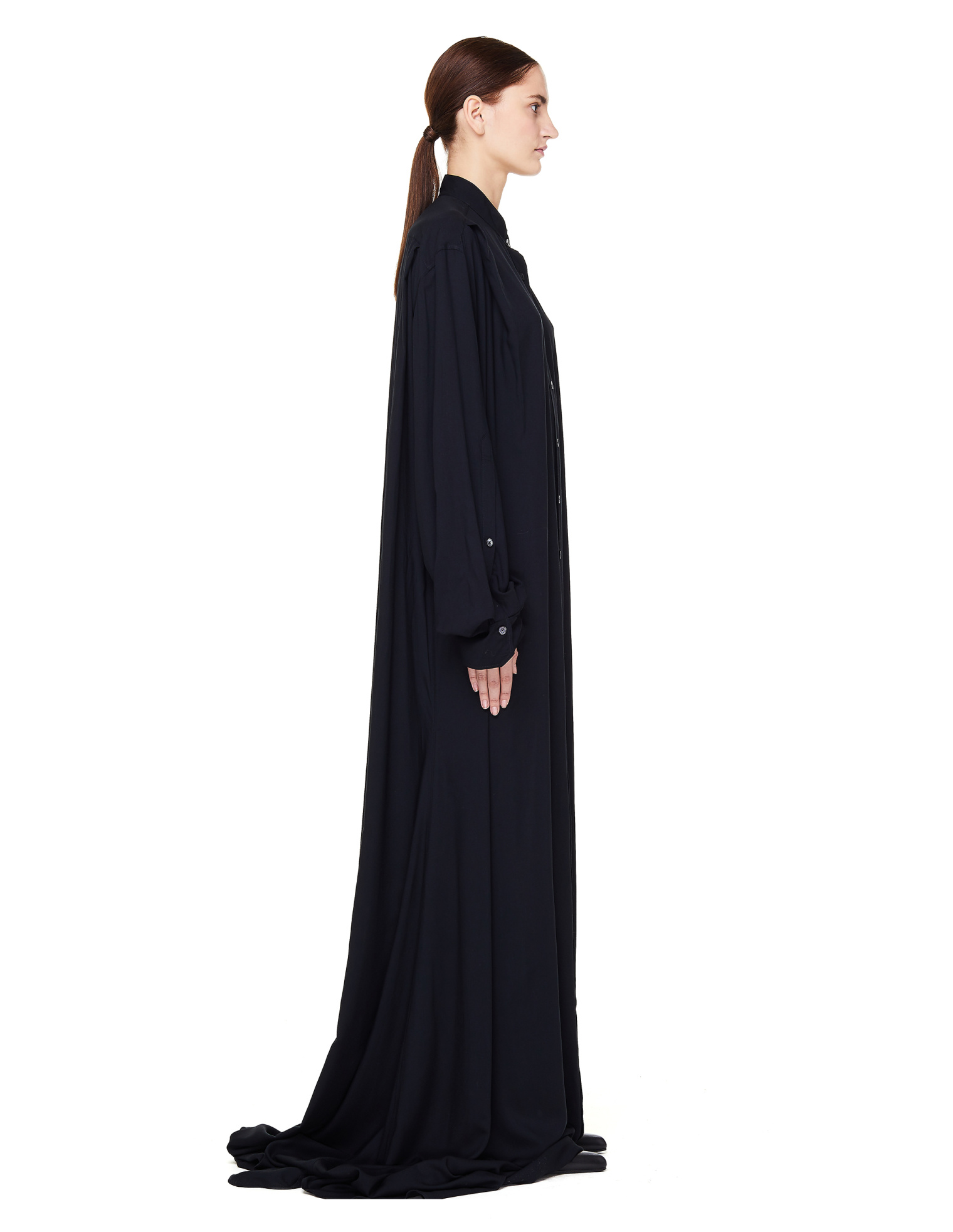 Ann Demeulemeester Длинное платье-рубашка