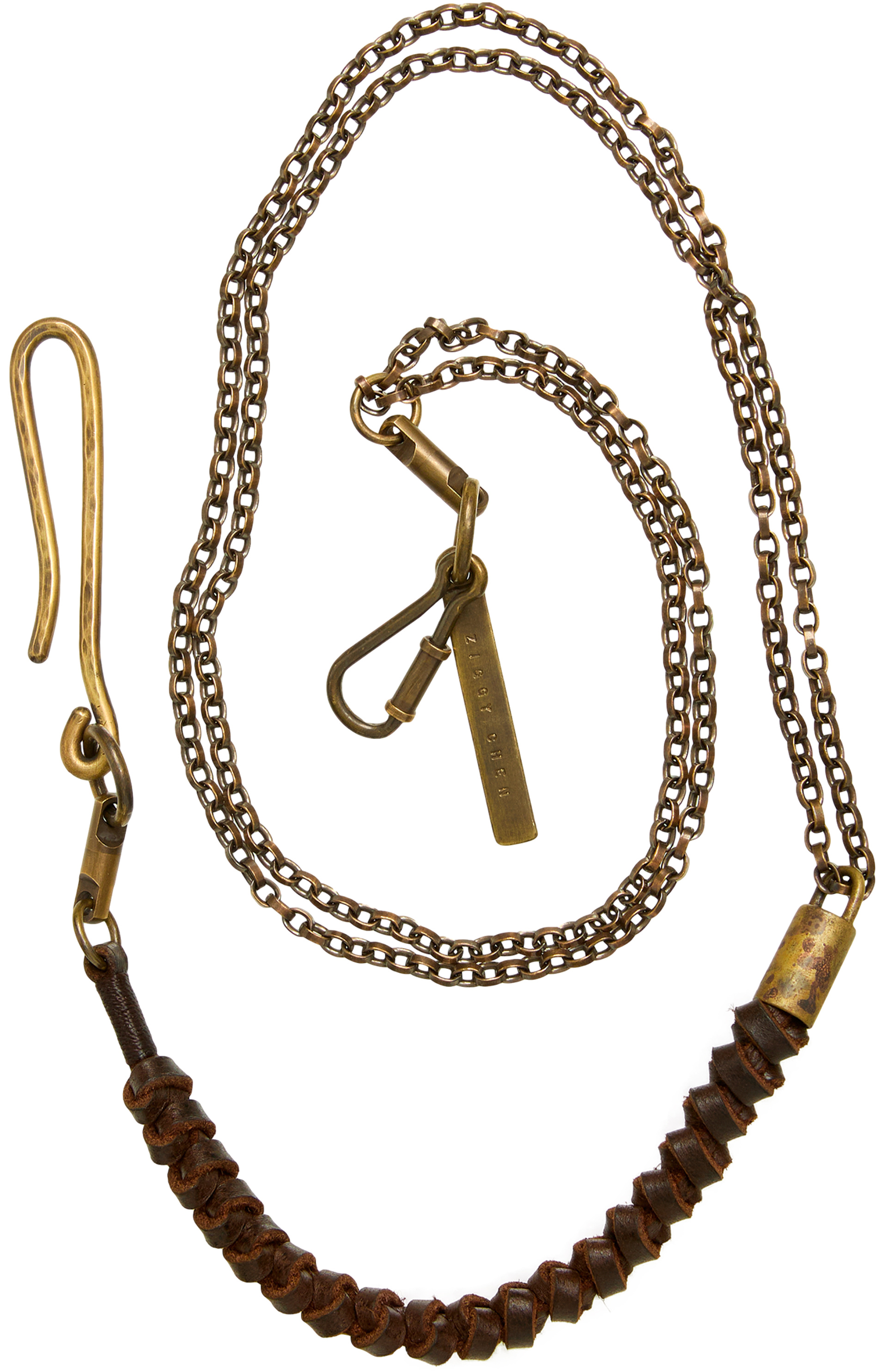 Ziggy Chen Leather trim