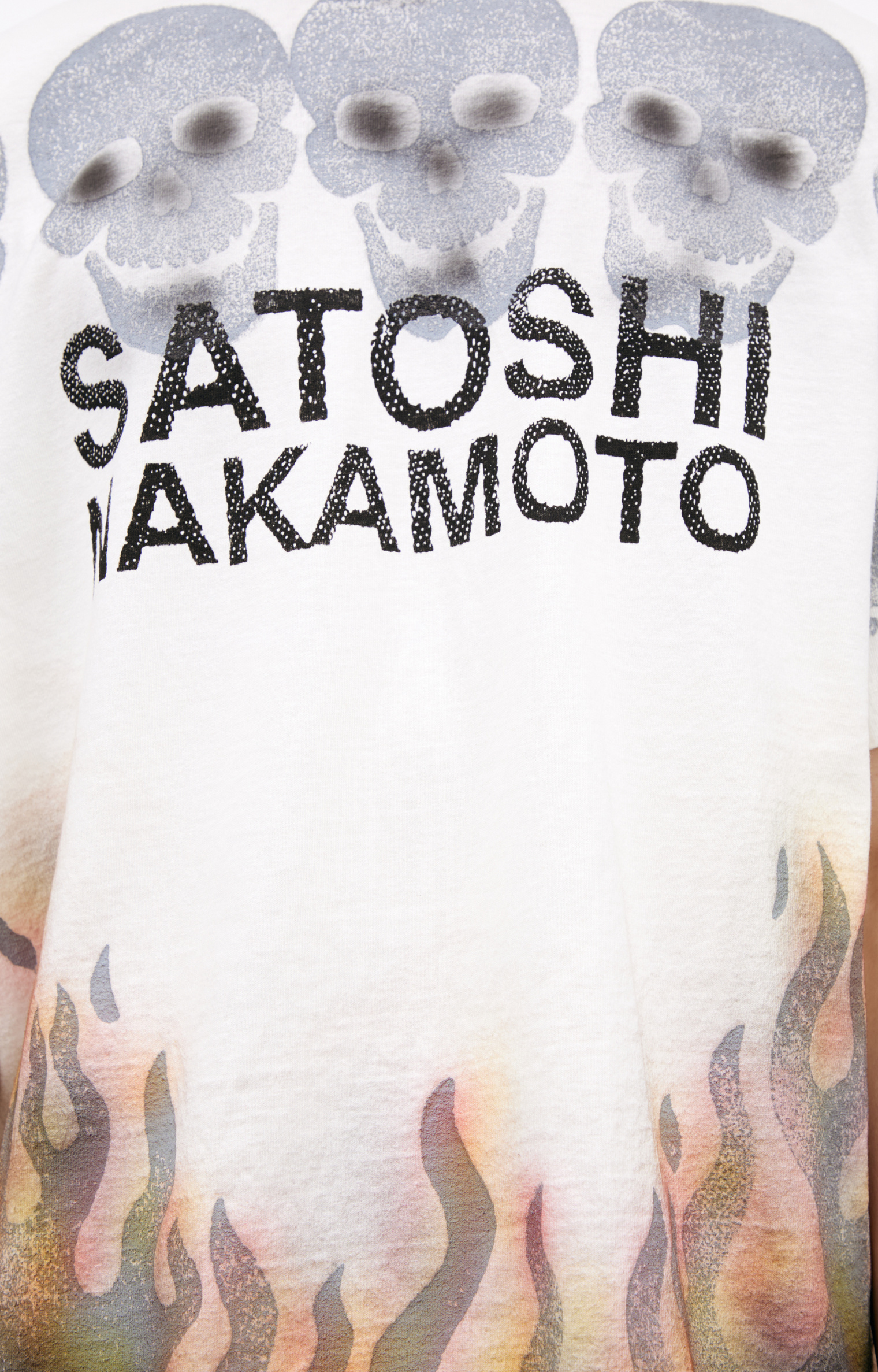 Satoshi Nakamoto Cotton print T-shirt