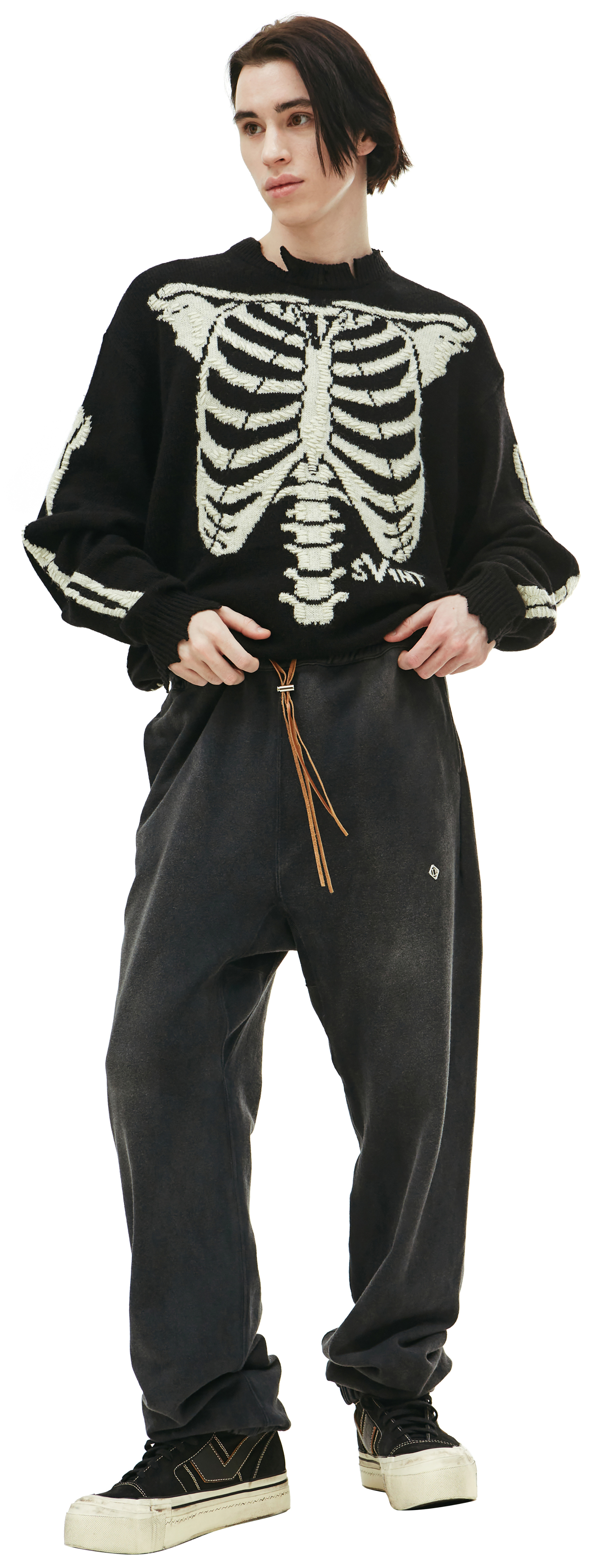 Children of the discordance Cotton dyed sweatpants