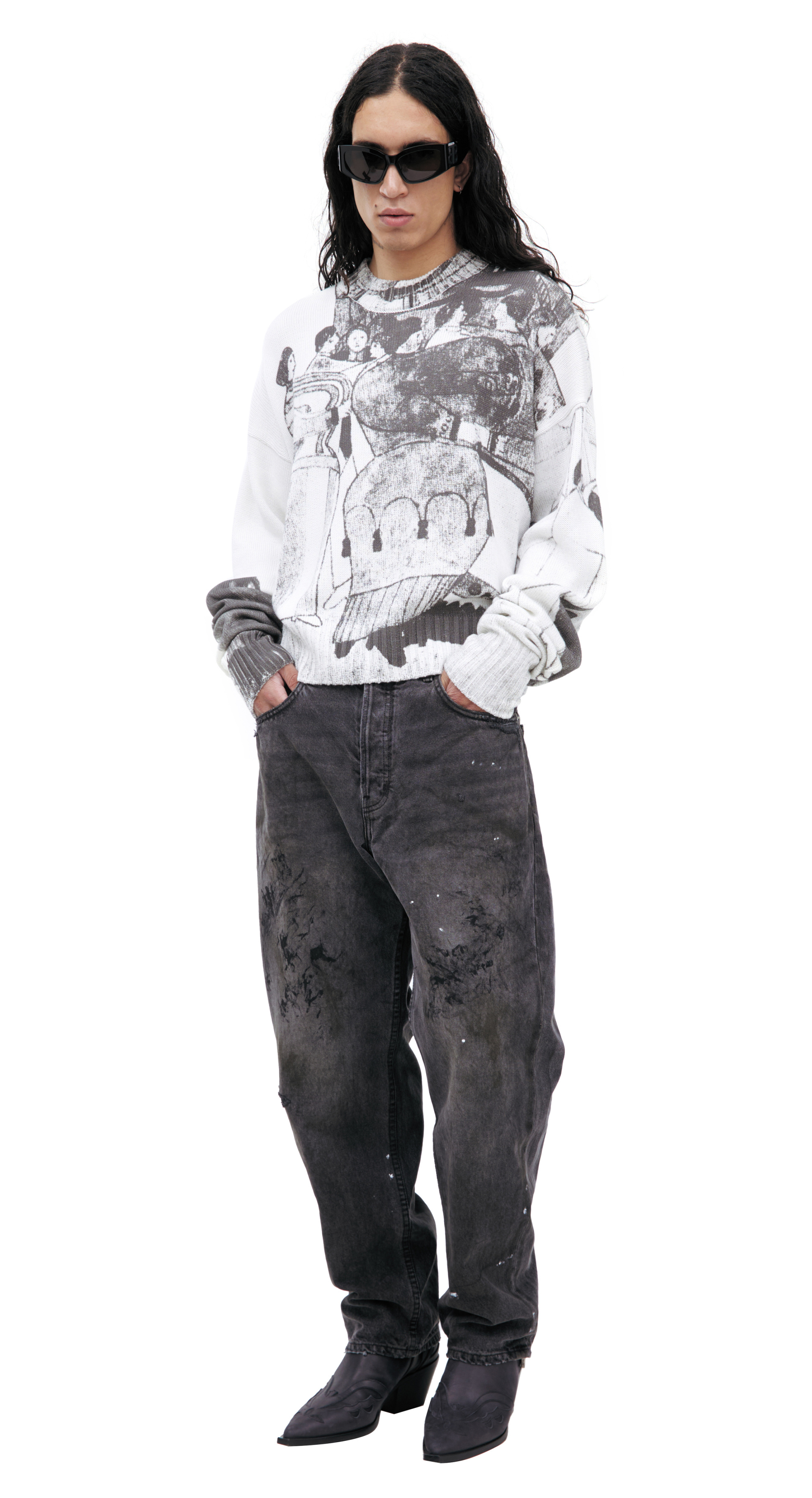 Enfants Riches Déprimés Cotton knit sweater