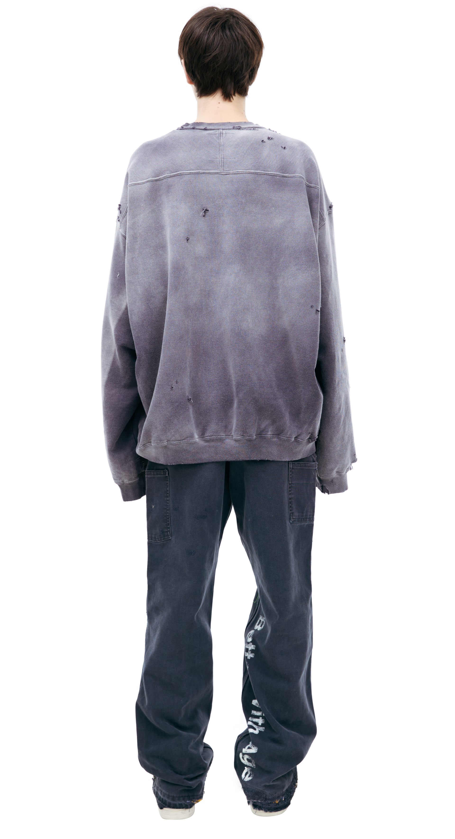 Maison Mihara Yasuhiro Sweatshirt with scuff effect
