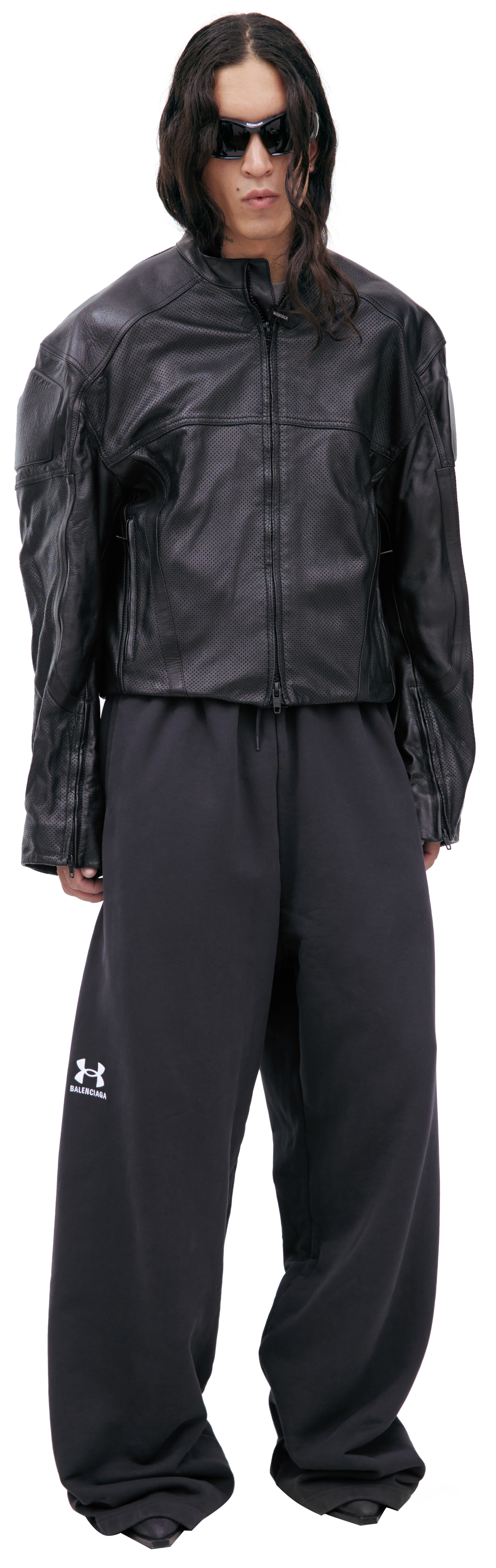 Balenciaga Black leather jacket