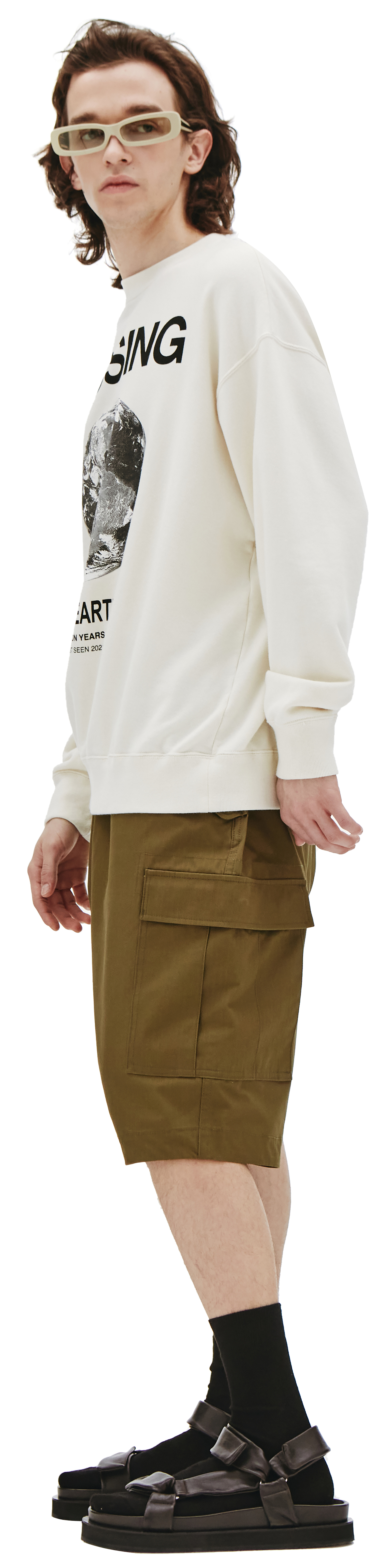 Undercover Printed Cotton Sweatshirt