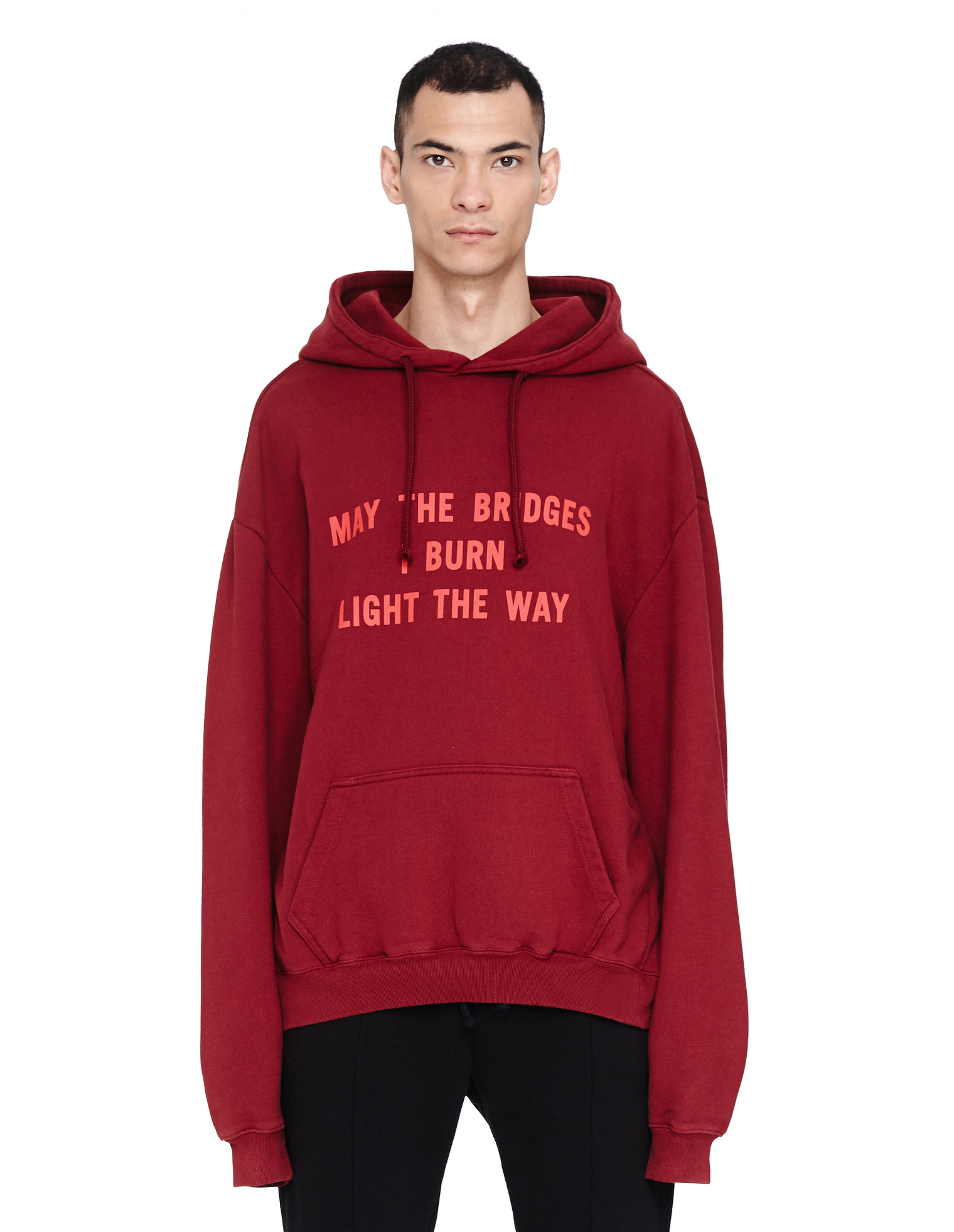 VETEMENTS Хлопковая толстовка