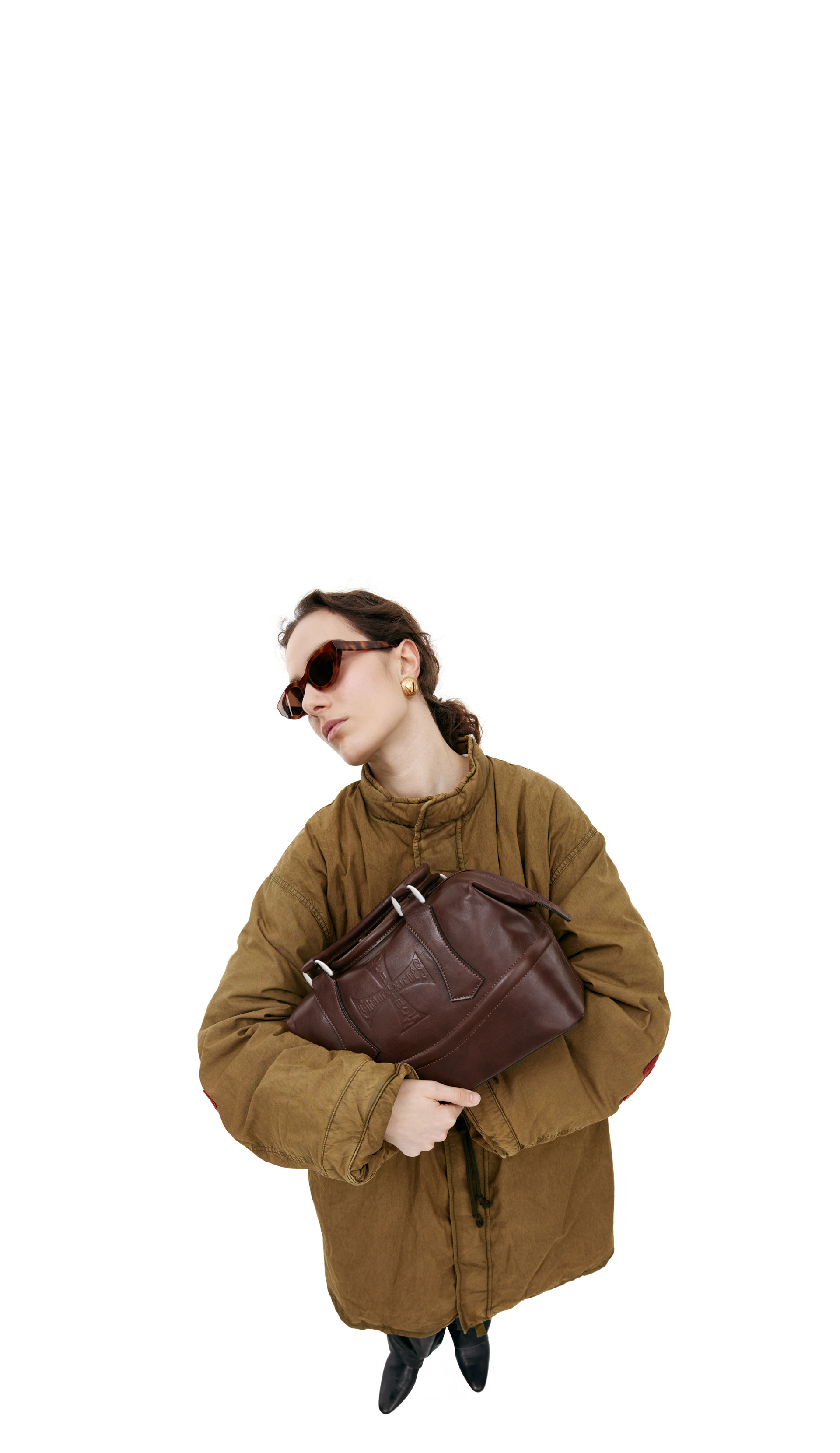 Enfants Riches Déprimés Jacket with crosses on the sleeves